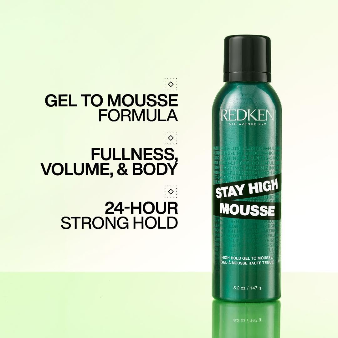 Foto 2 | Mousse Voluminizadora Redken Stay High High Hold Protein 24h - Venta Internacional.