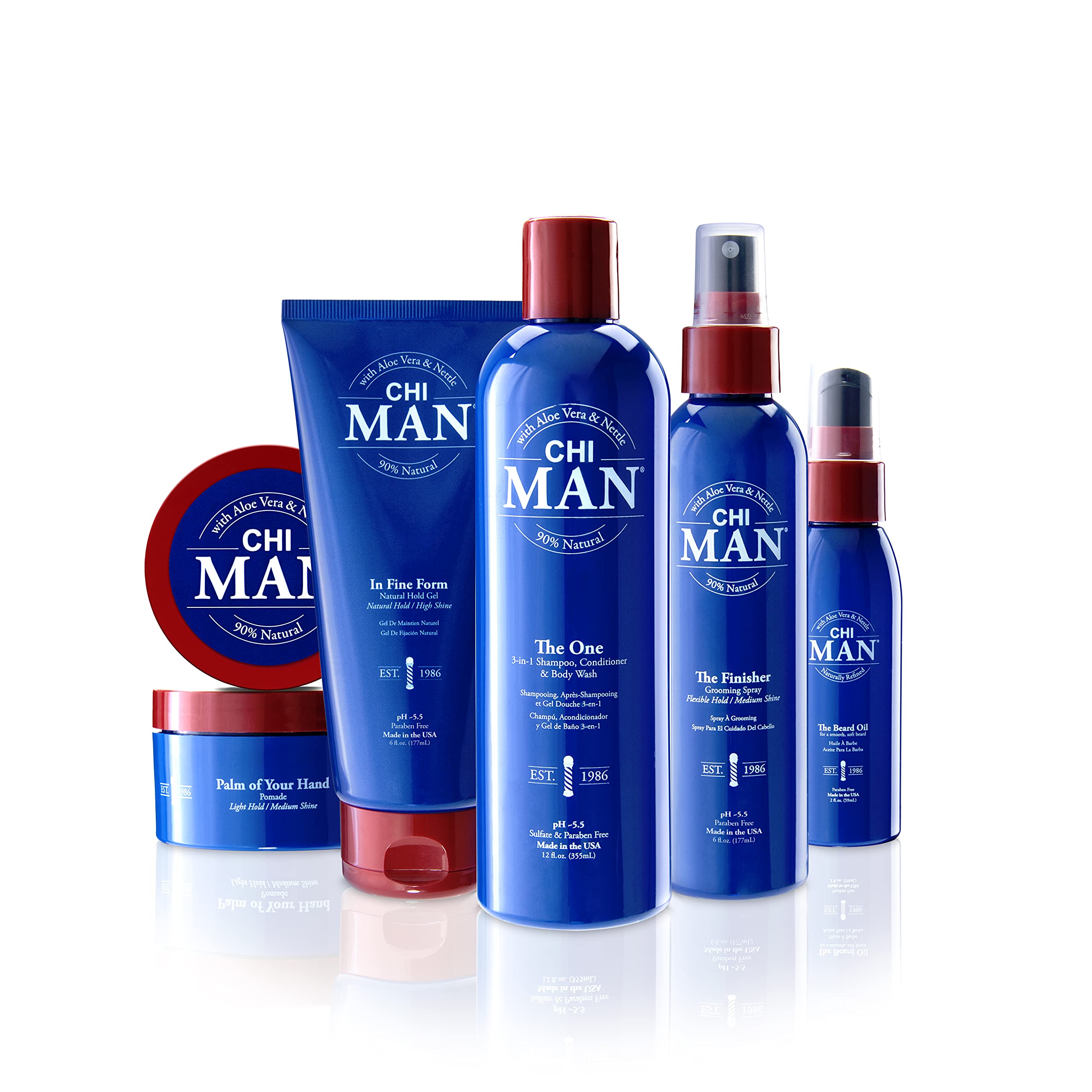 Foto 4 pulgar | Pomada De Peinado Chi Man Palm Of Your Hand Light-hold, 90 Ml - Venta Internacional.