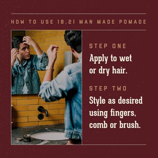 Foto 4 | Pomada para Cabello 18.21 Man Made 60 ml-Venta Internacional