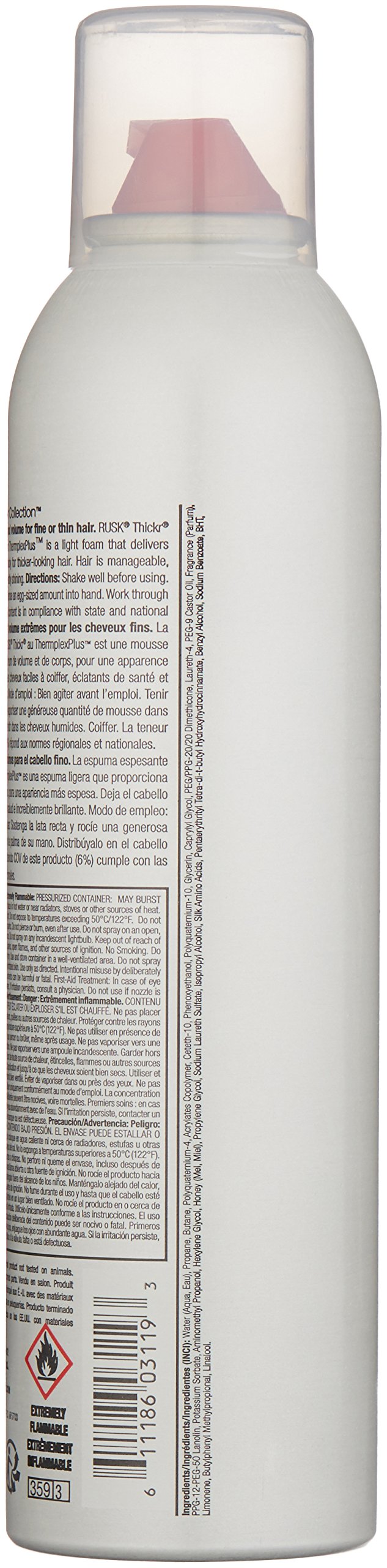 Foto 3 | Mousse Espesante Rusk Designer Collection Thicker 250 Ml - Venta Internacional.