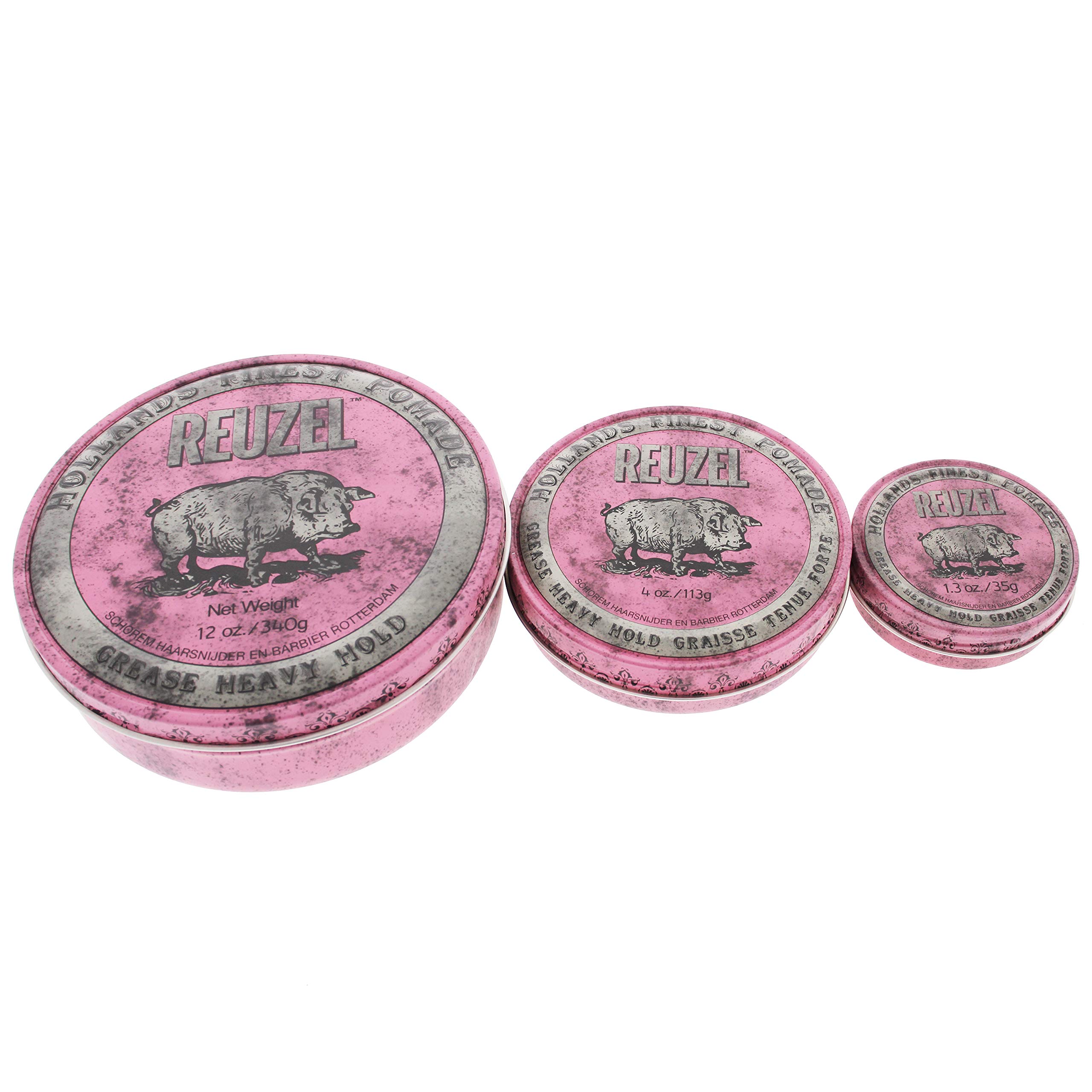 Foto 7 pulgar | Pomada Reuzel Pink Grease Heavy Hold, 355 Ml - Venta Internacional.