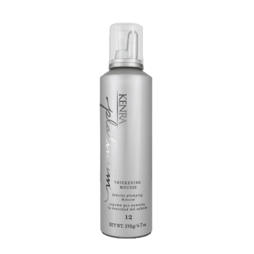 Mousse Espesante Kenra Platinum 12, Moldeador Voluminizador, 200 Ml - Venta Internacional.