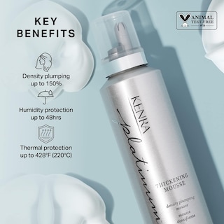 Foto 2 | Mousse Espesante Kenra Platinum 12, Moldeador Voluminizador, 200 Ml - Venta Internacional.