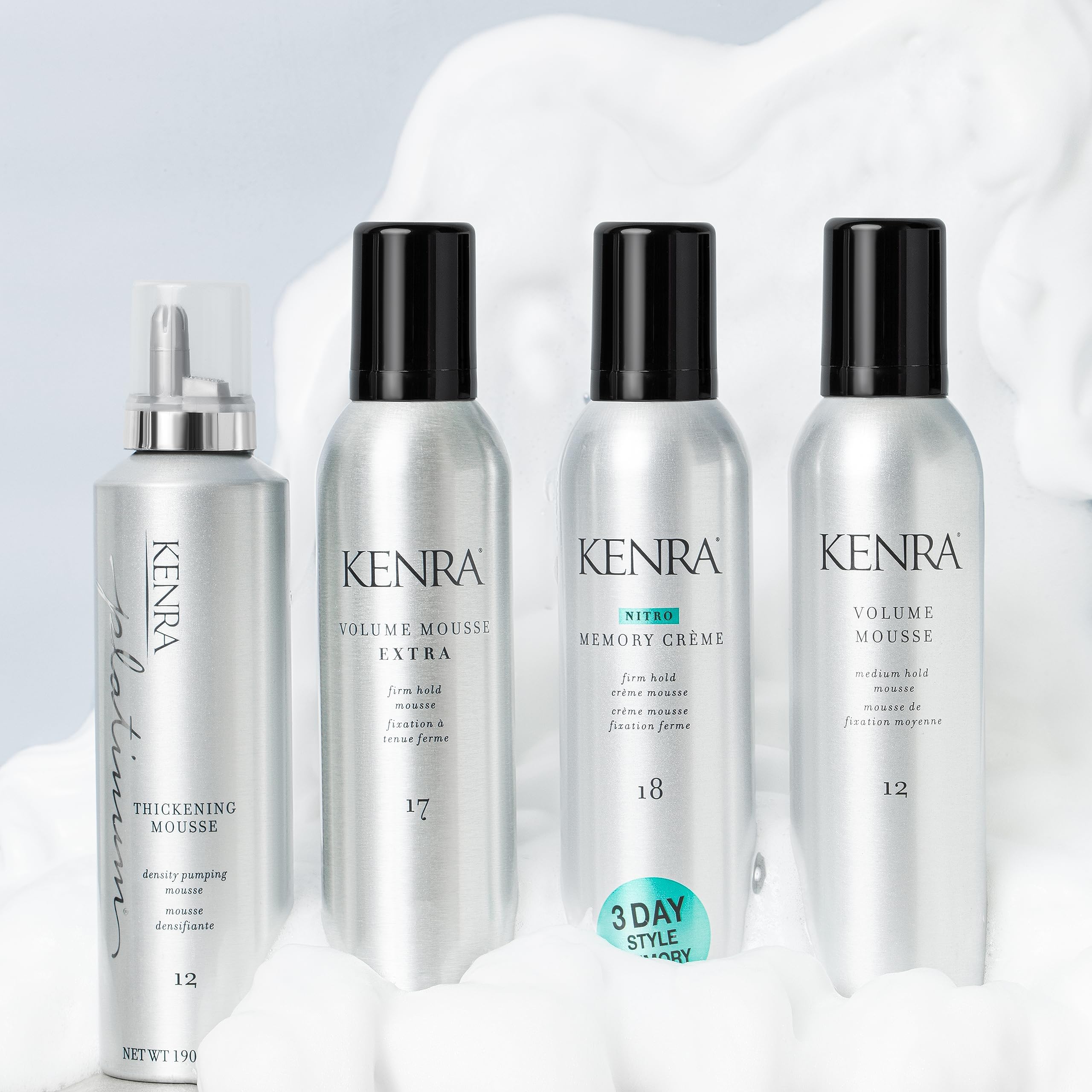 Foto 3 | Mousse Espesante Kenra Platinum 12, Moldeador Voluminizador, 200 Ml - Venta Internacional.