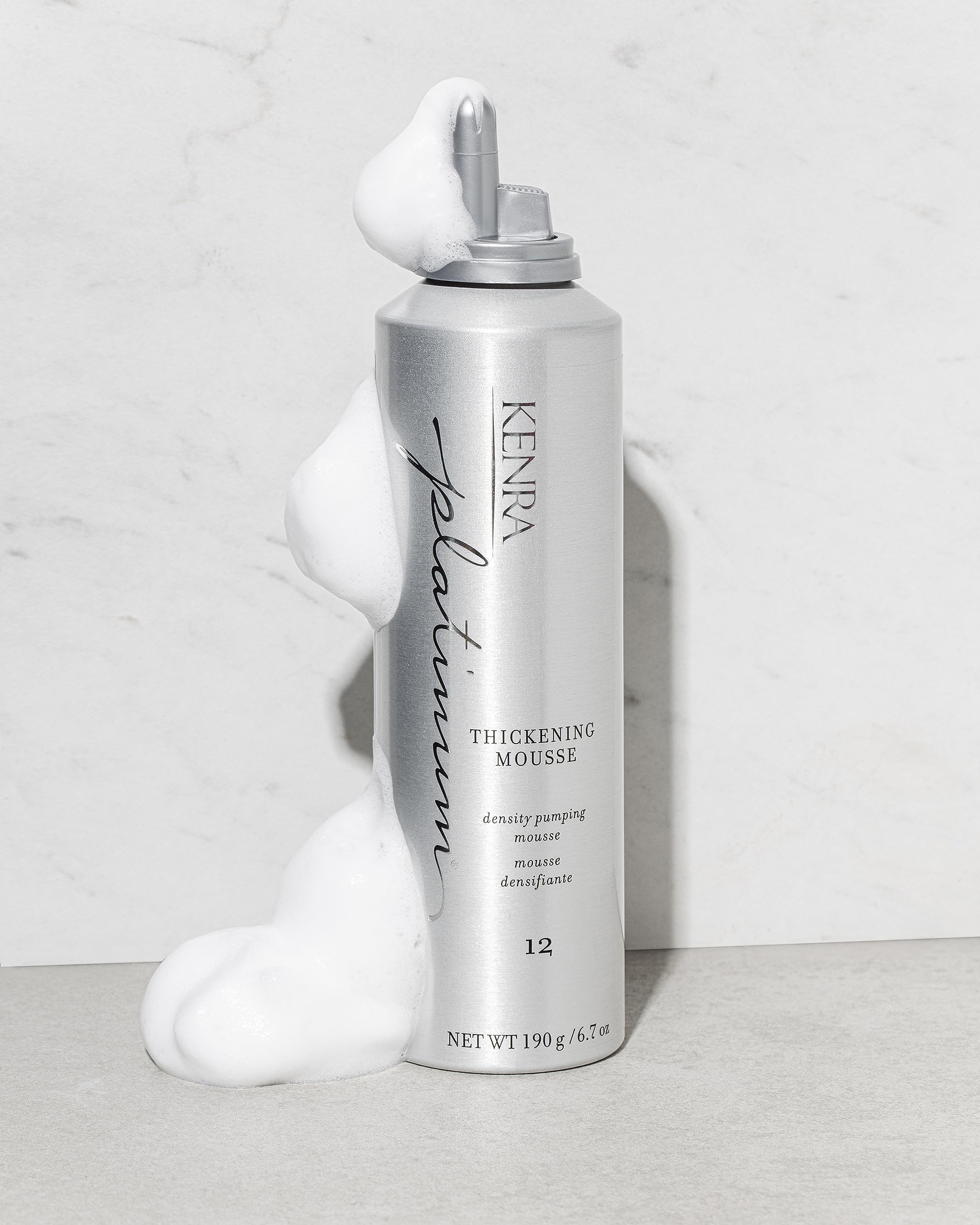 Foto 4 | Mousse Espesante Kenra Platinum 12, Moldeador Voluminizador, 200 Ml - Venta Internacional.