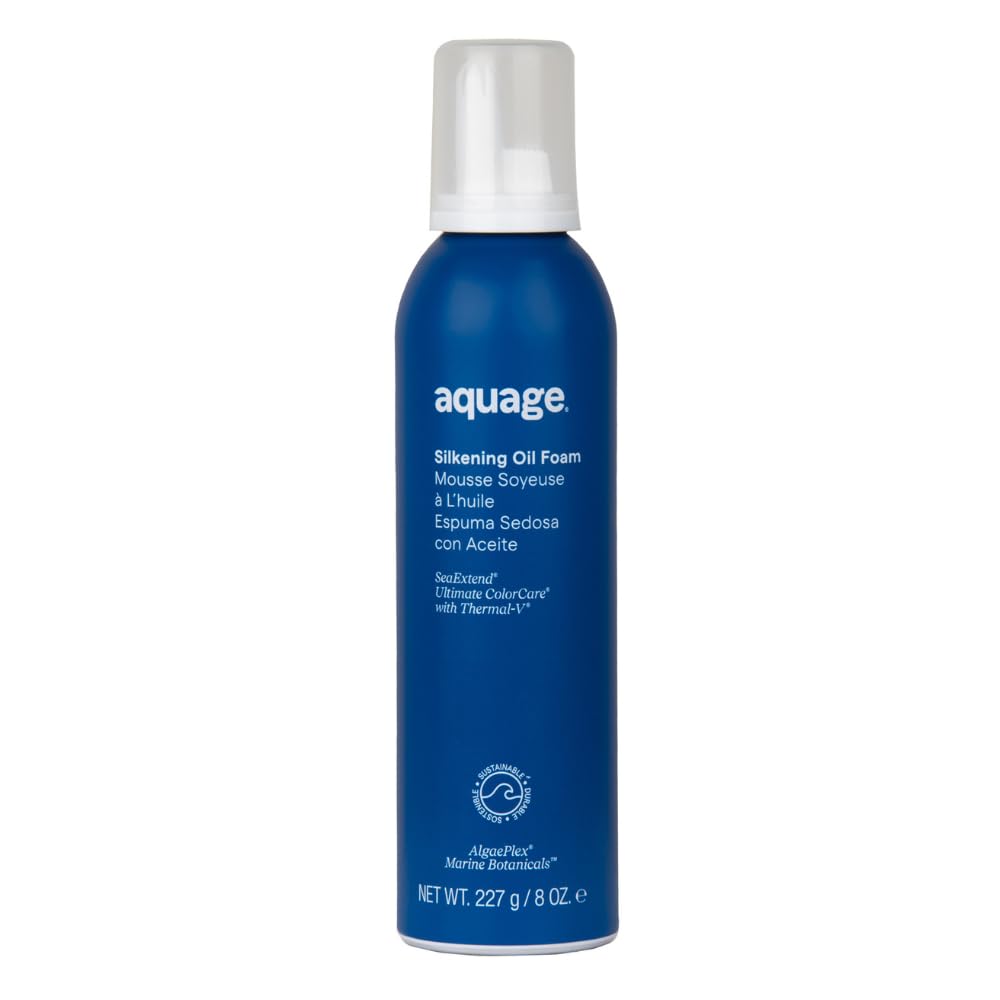 Foto 2 pulgar | Espuma para Peinar el Cabello Aquage Seaextend Aceite Sedoso 240 ml - Venta Internacional