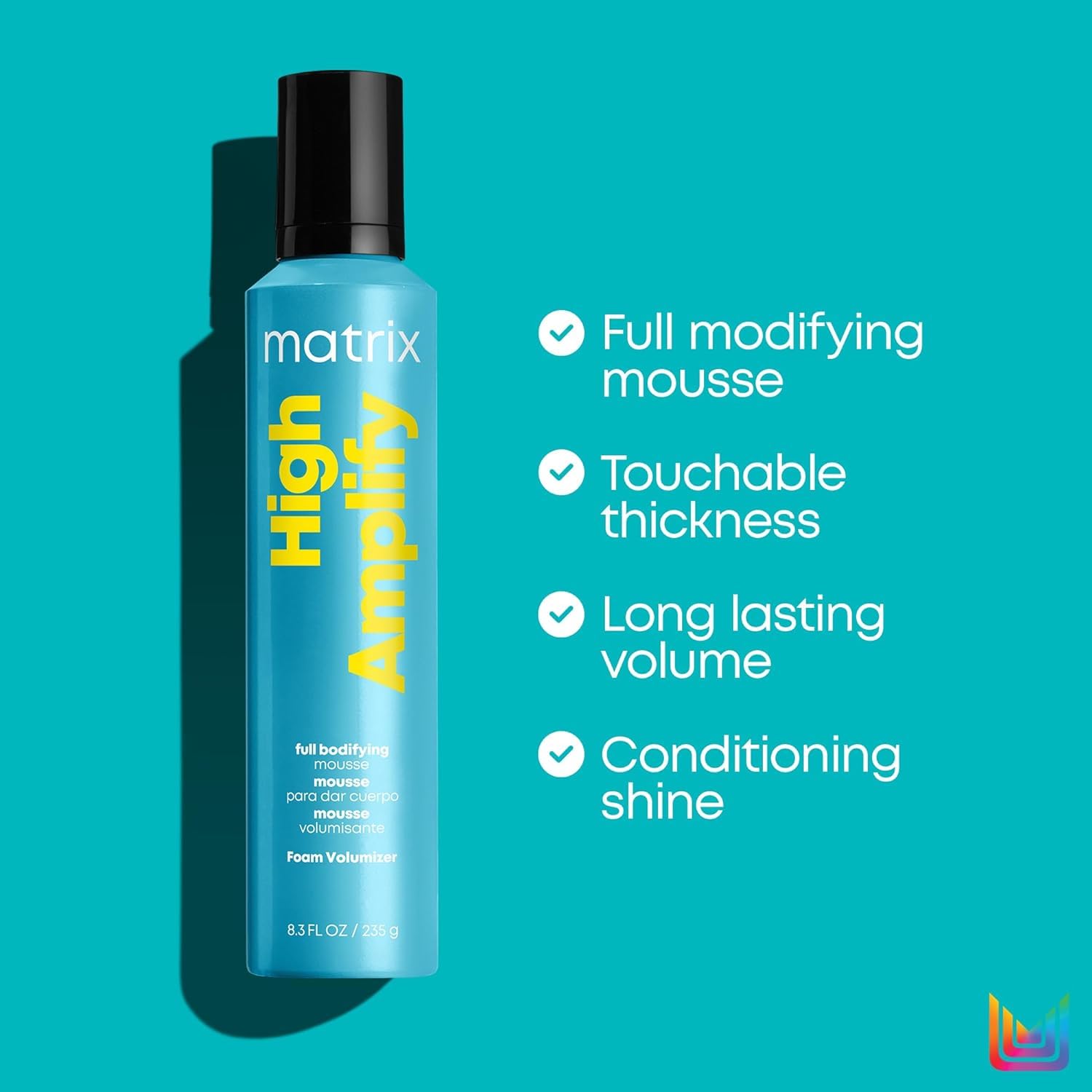 Foto 4 pulgar | Espuma Voluminizadora Mousse Matrix High Amplify De 245 Ml Para Cabello Fino - Venta Internacional.