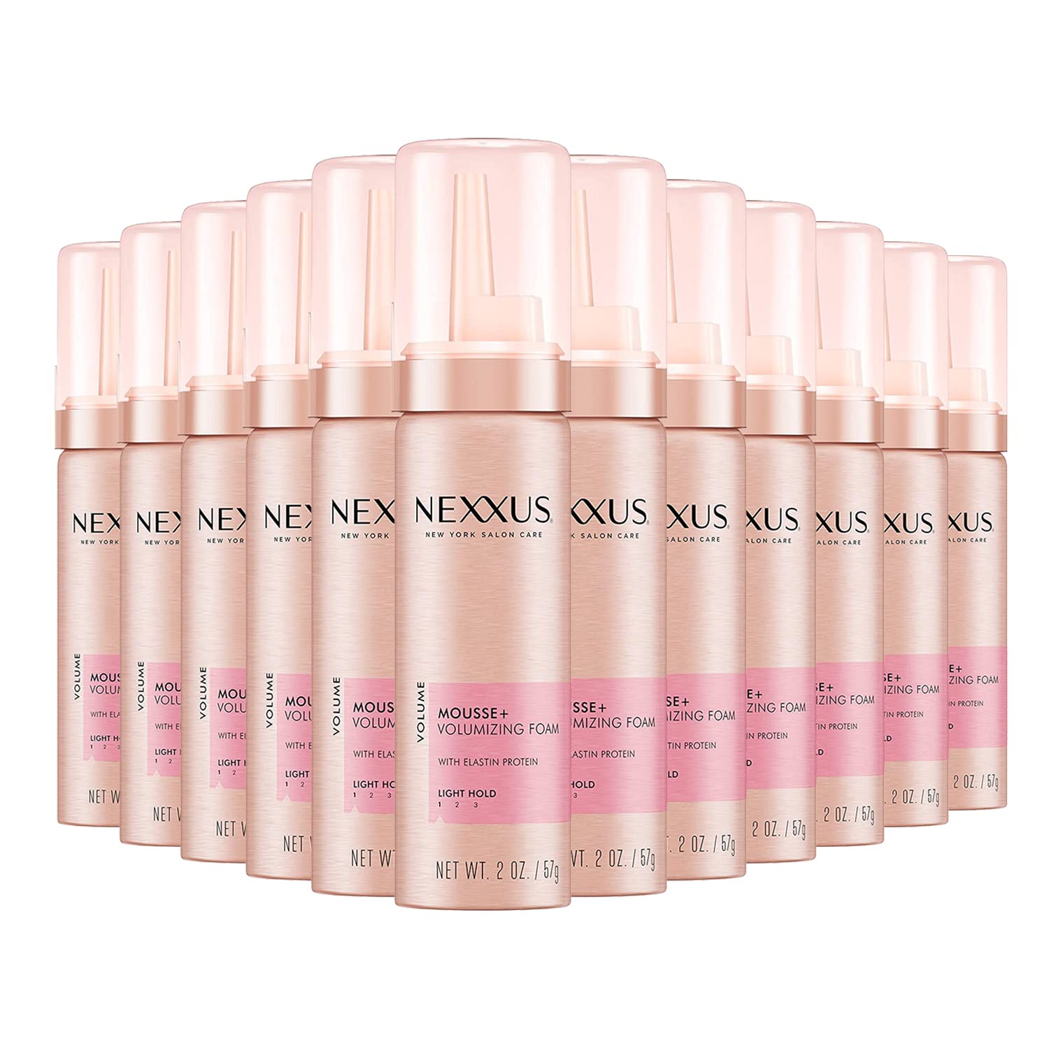 Foto 2 pulgar | Espuma Voluminizadora para Cabello Nexxus 12 Piezas 57 g-Venta Internacional