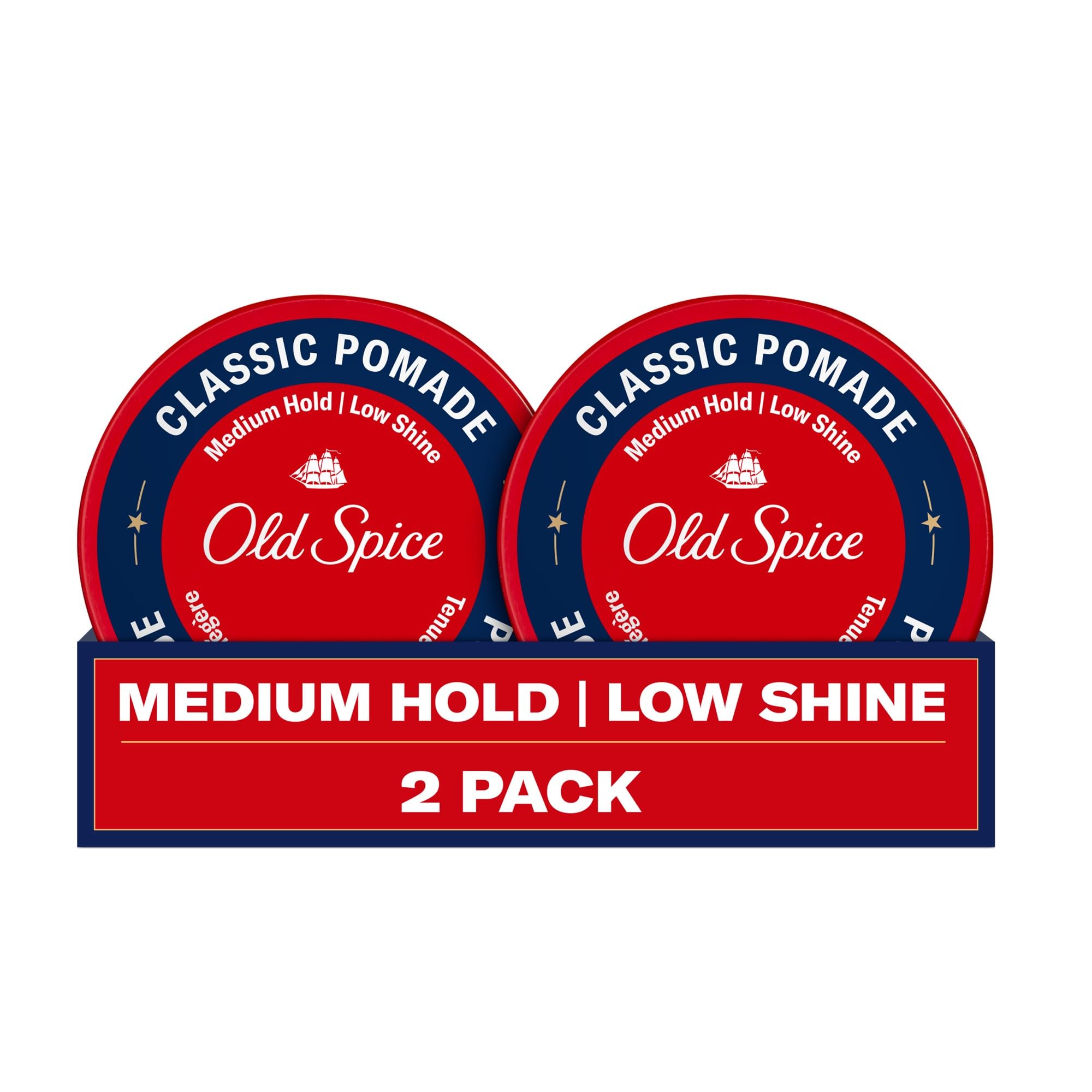 Foto 2 pulgar | Pomada para el Cabello Old Spice Classic Fijación Media 65 ml Paquete Doble - Venta Internacional