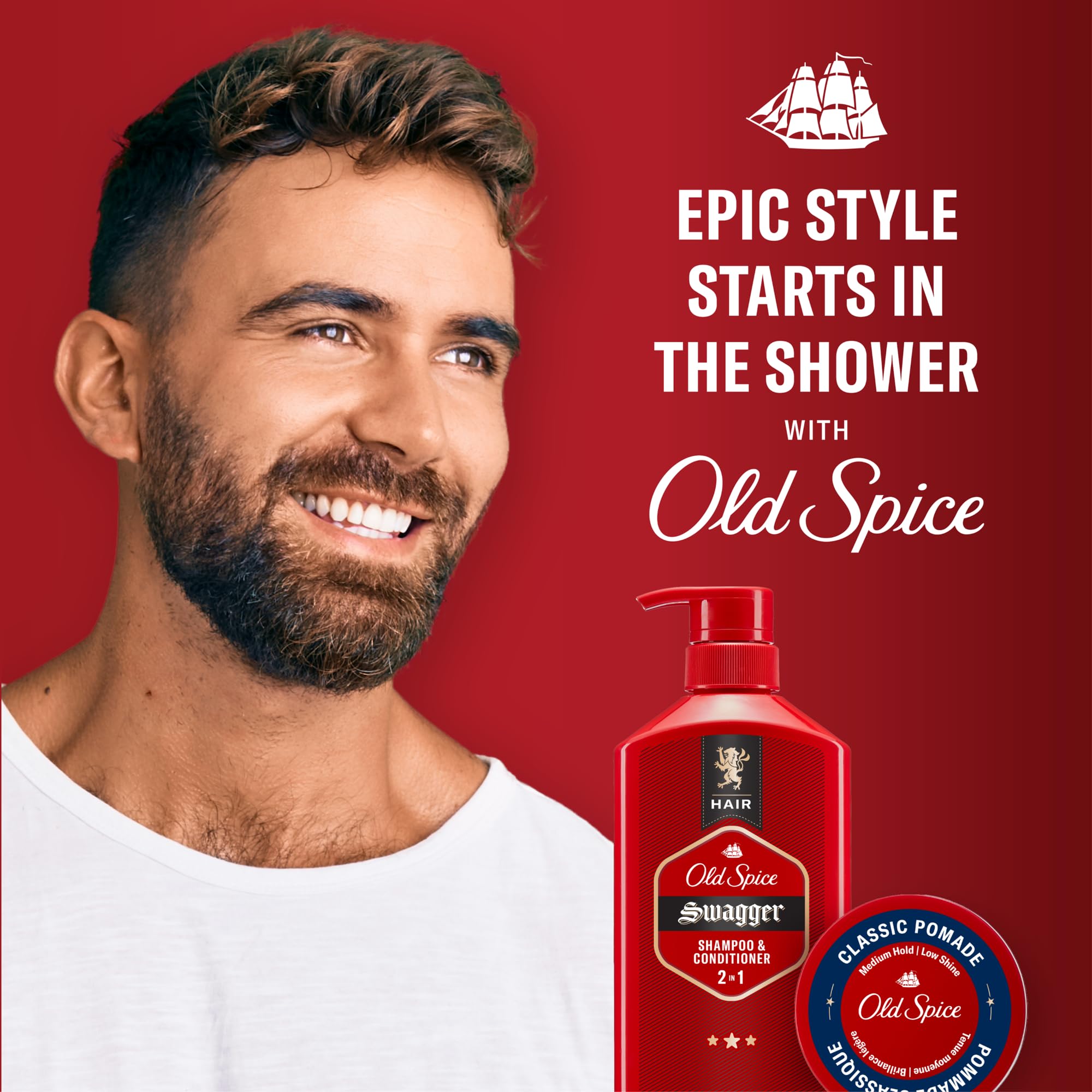 Foto 8 pulgar | Pomada para el Cabello Old Spice Classic Fijación Media 65 ml Paquete Doble - Venta Internacional