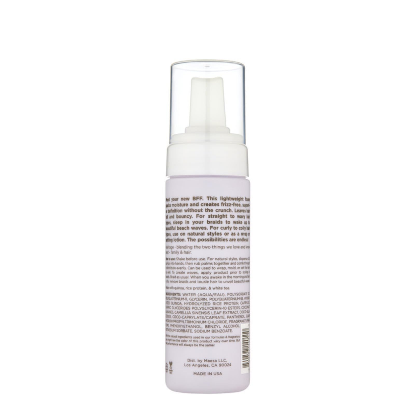 Foto 3 pulgar | Espuma Para El Cabello Hairitage Curl Enhancing, 150 Ml, Control Del Encrespamiento - Venta Internacional.