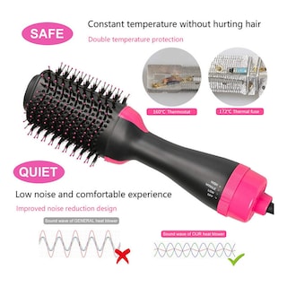 Foto 6 | Peine Secador de Cabello Negro - Venta Internacional