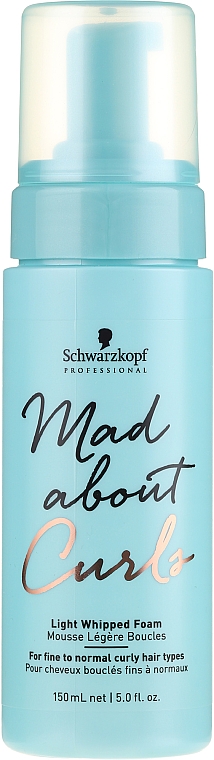 Foto 2 pulgar | Espuma Schwarzkopf Mad About Curls Light Whipped 150 Ml - Venta Internacional.