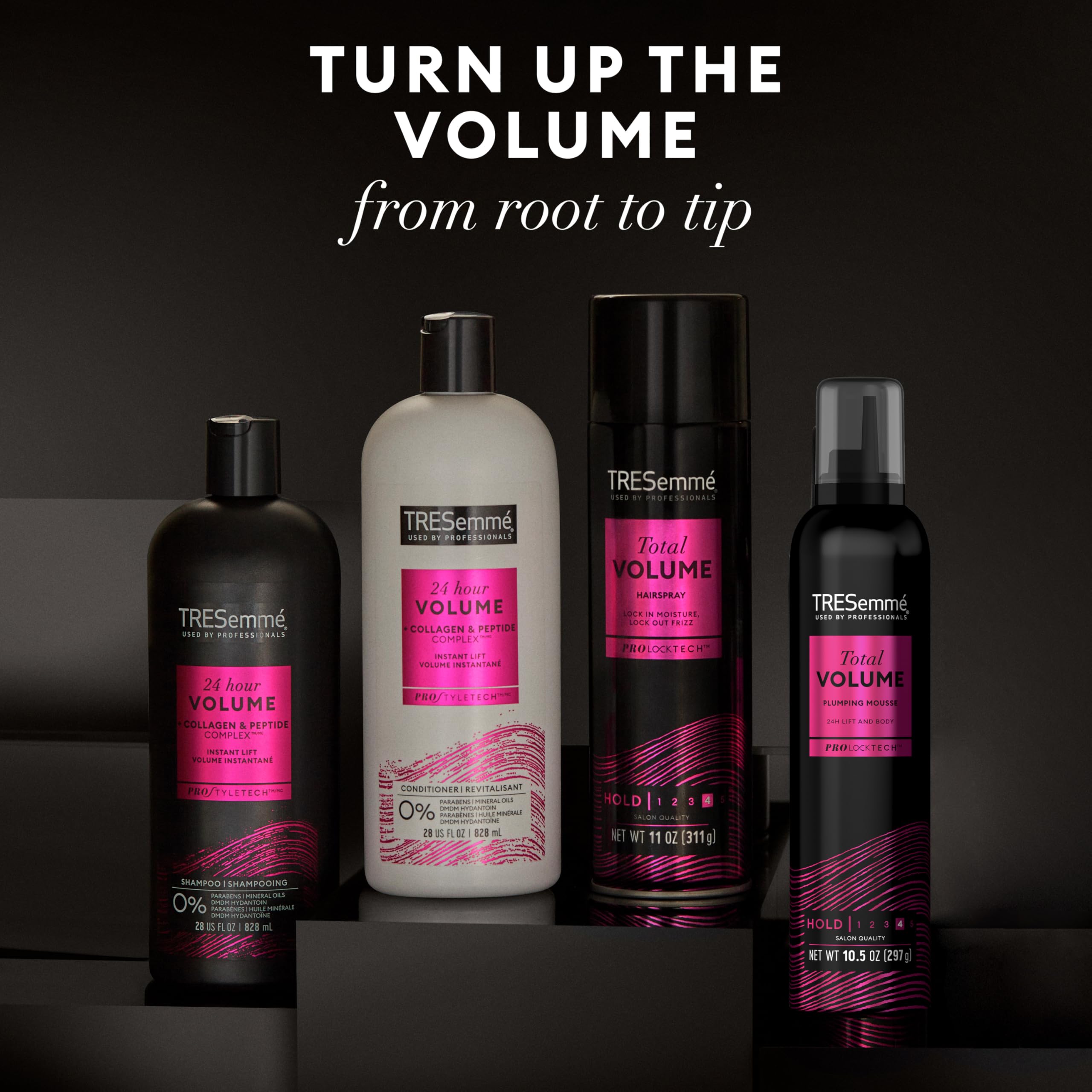 Foto 7 pulgar | Mousse TRESemmé Plumping Volumen Total 297 g - Venta Internacional