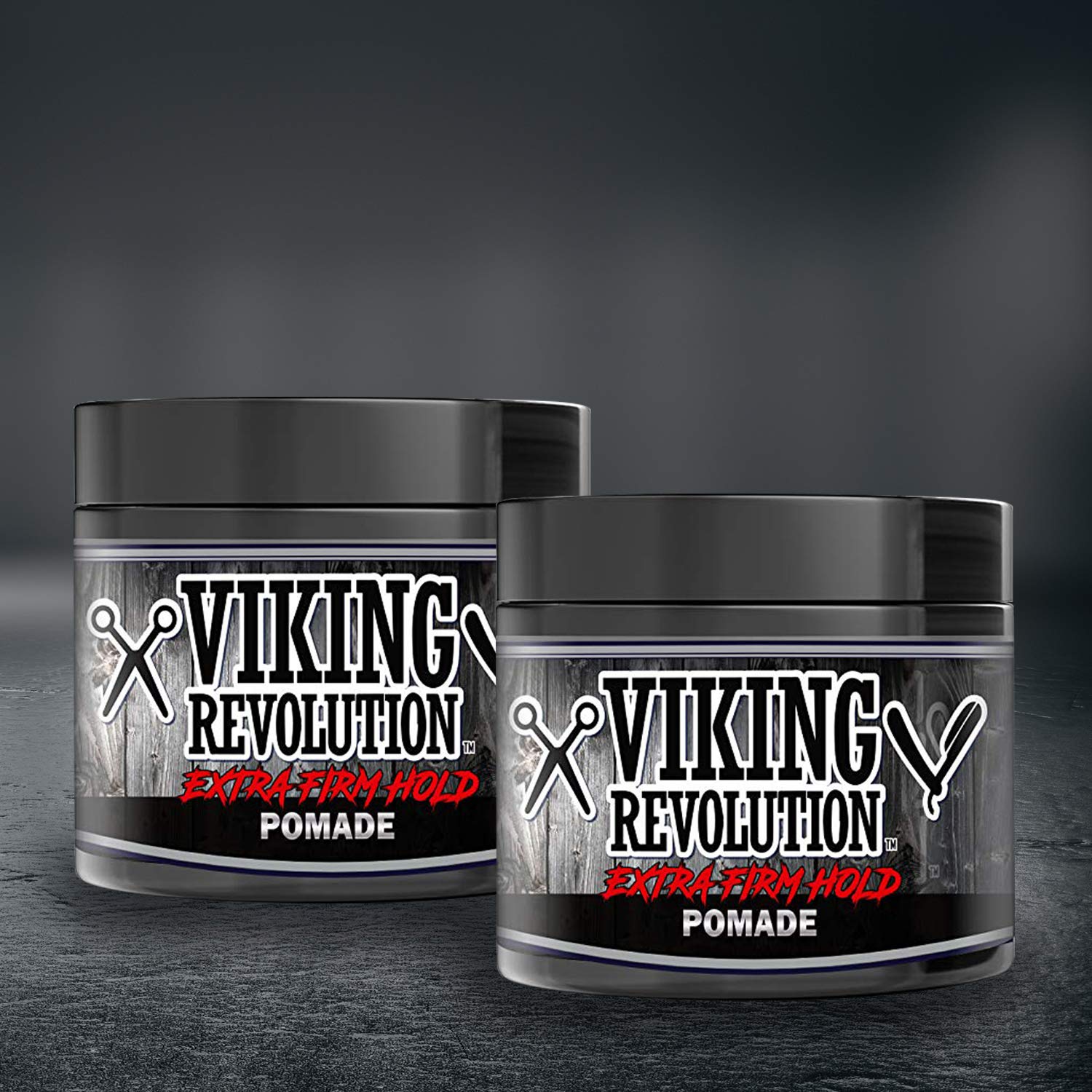 Foto 3 pulgar | Pomade Viking Revolution Extreme Hold para Hombre 2 Frascos - Venta Internacional