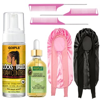 Foto 1 | Set de Espuma Braid Foam Mousse y Aceite para el Crecimiento del Cabello Goiple - Venta Internacional