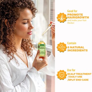 Foto 6 | Set de Espuma Braid Foam Mousse y Aceite para el Crecimiento del Cabello Goiple - Venta Internacional