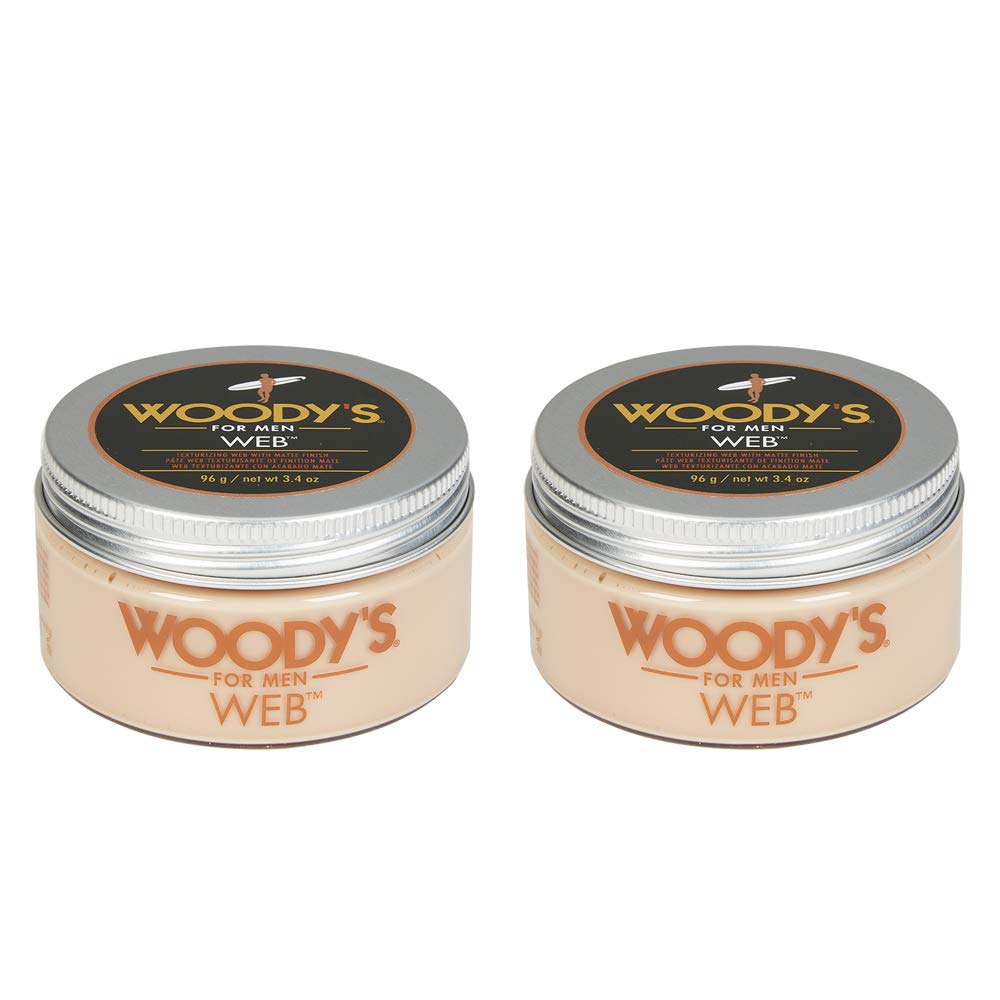 Foto 2 pulgar | Pomade Woody's Web Styling para Hombre 100 Ml 2 Piezas - Venta Internacional