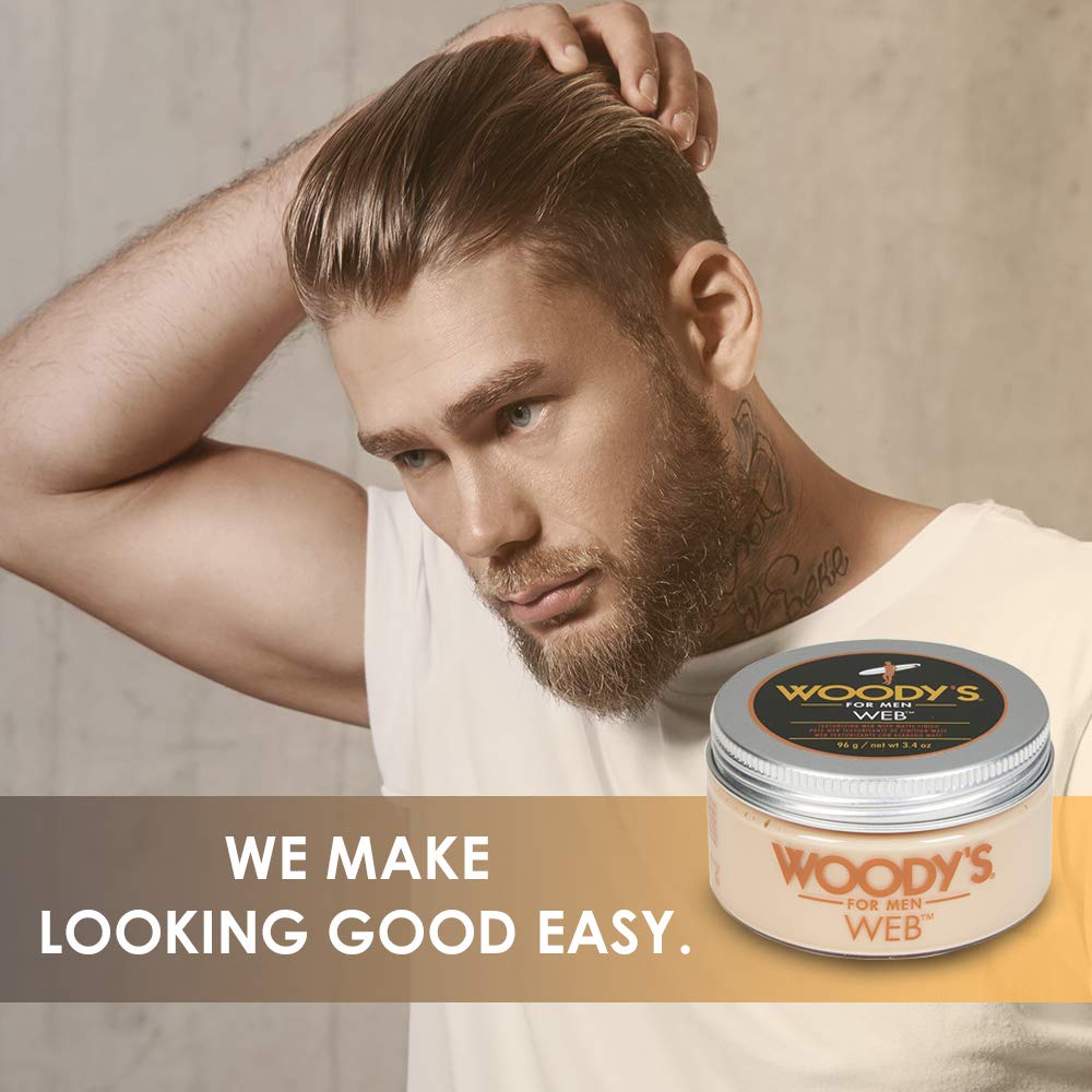 Foto 5 pulgar | Pomade Woody's Web Styling para Hombre 100 Ml 2 Piezas - Venta Internacional
