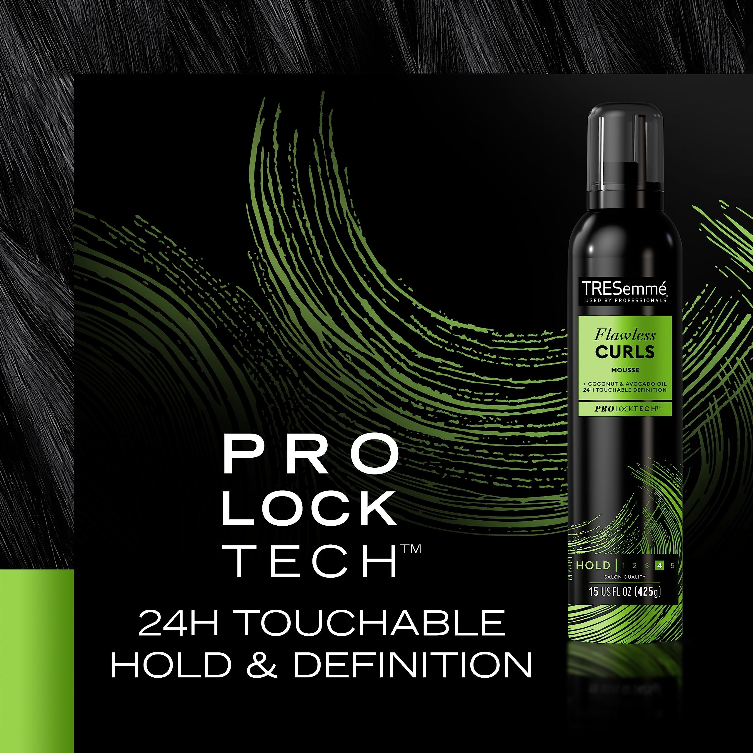 Foto 8 pulgar | Mousse Tresemmé Flawless Curls Con Aceite De Coco Y Aguacate, 450 Ml - Venta Internacional.