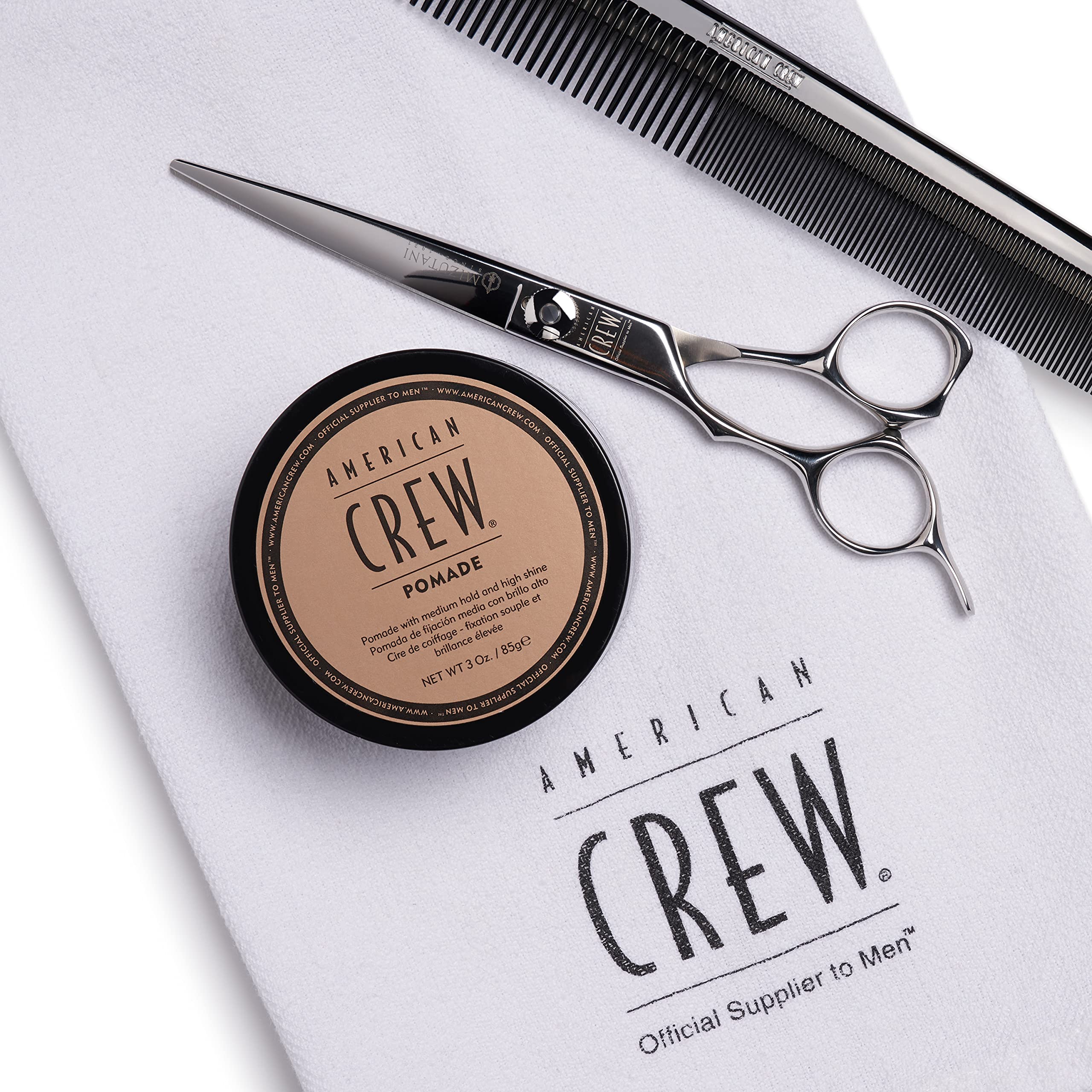 Foto 4 pulgar | Pomada Para El Cabello American Crew Medium Hold High Brillo 90 Ml X2 - Venta Internacional.