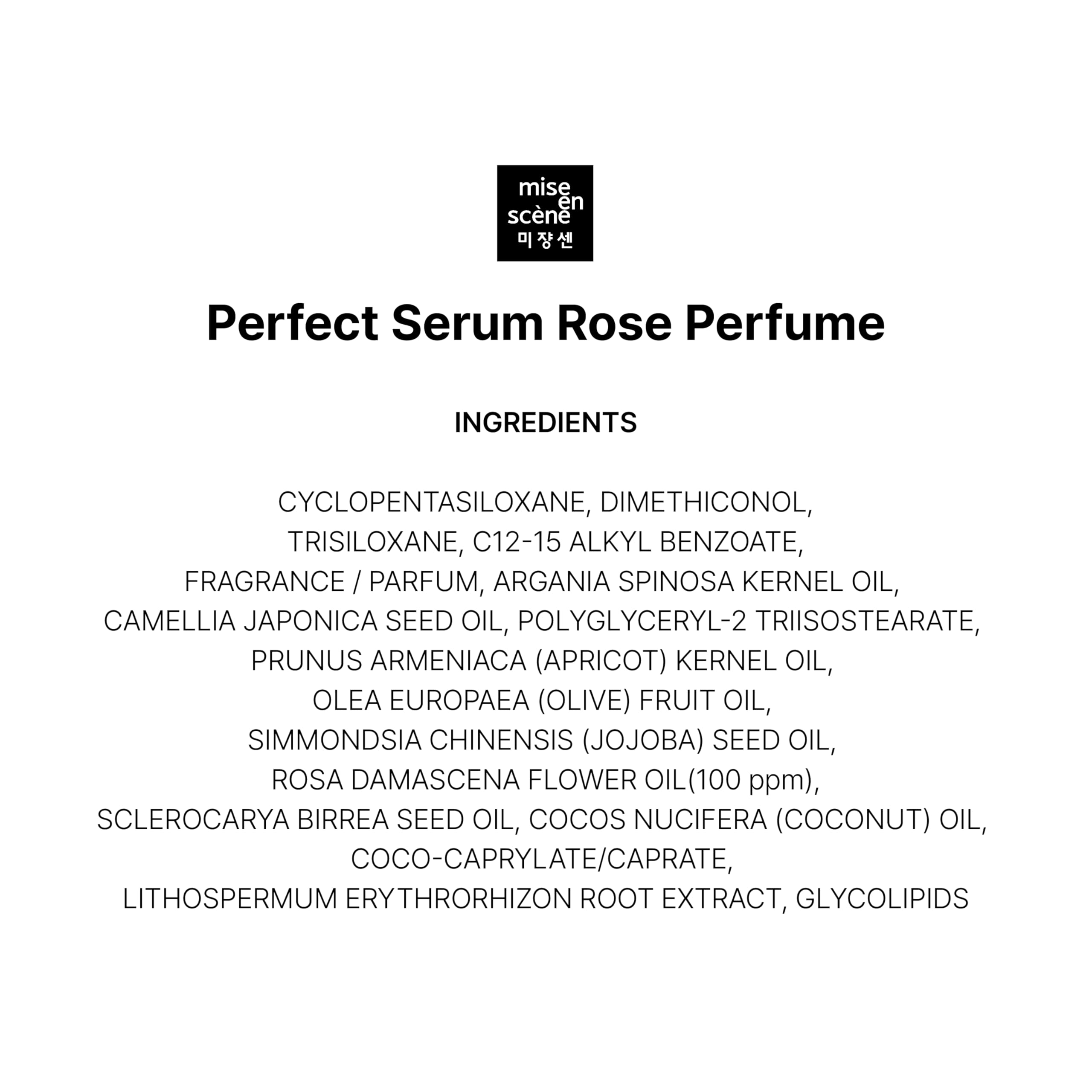 Foto 8 pulgar | Sérum para Cabello Mise En Scene Perfect Rose Con Aceite De Argán - Venta Internacional