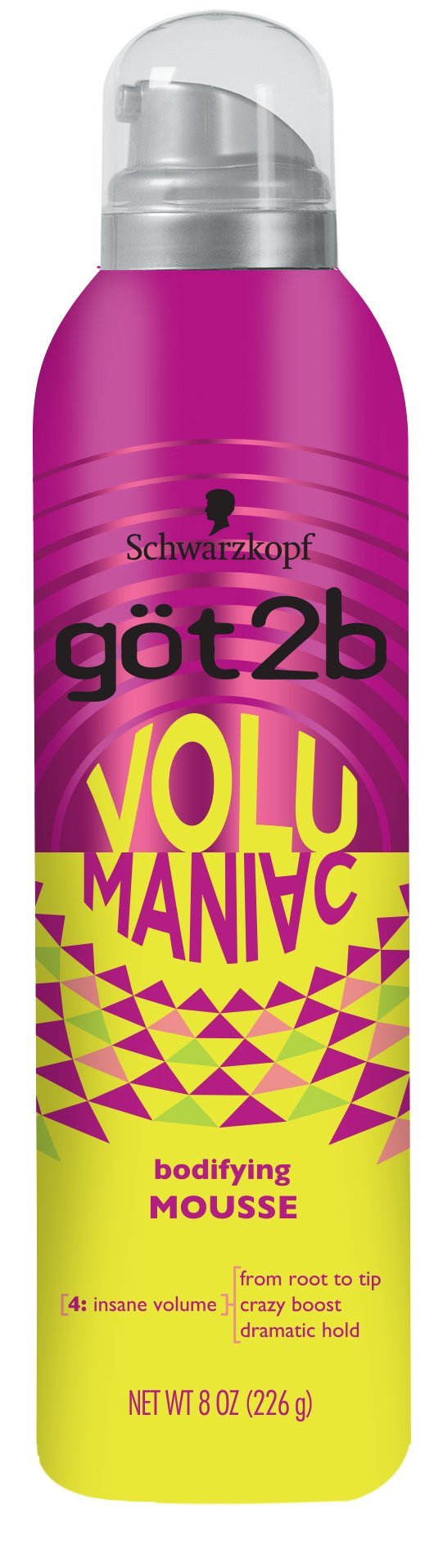 Foto 2 pulgar | Mousse Para El Cabello Got2b Volumaniac 250 Ml - Venta Internacional.