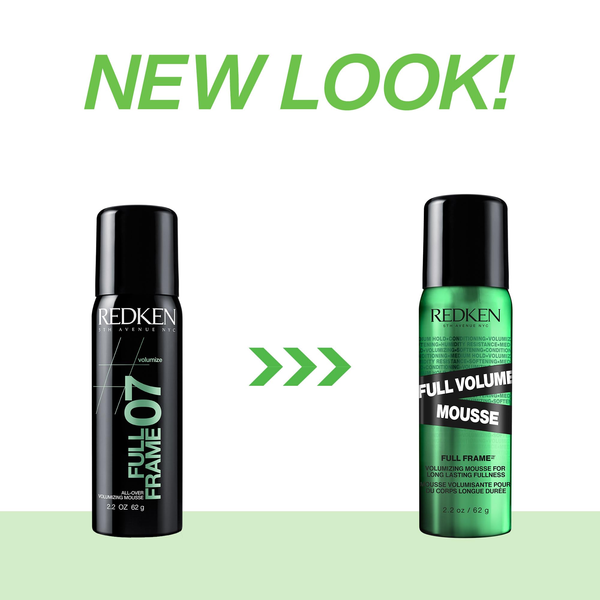 Foto 5 pulgar | Mousse Para El Cabello Redken, Voluminizador De Volumen Completo, 60 Ml, Control Medio - Venta Internacional.