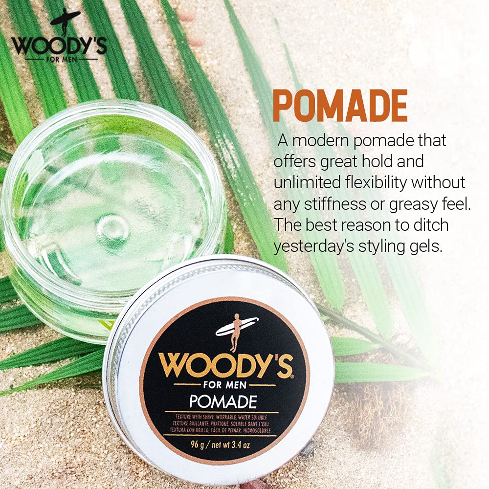 Foto 3 pulgar | Crema Para Peinar Pomade Wood's Pomade Para Hombres, 100 Ml - Venta Internacional.