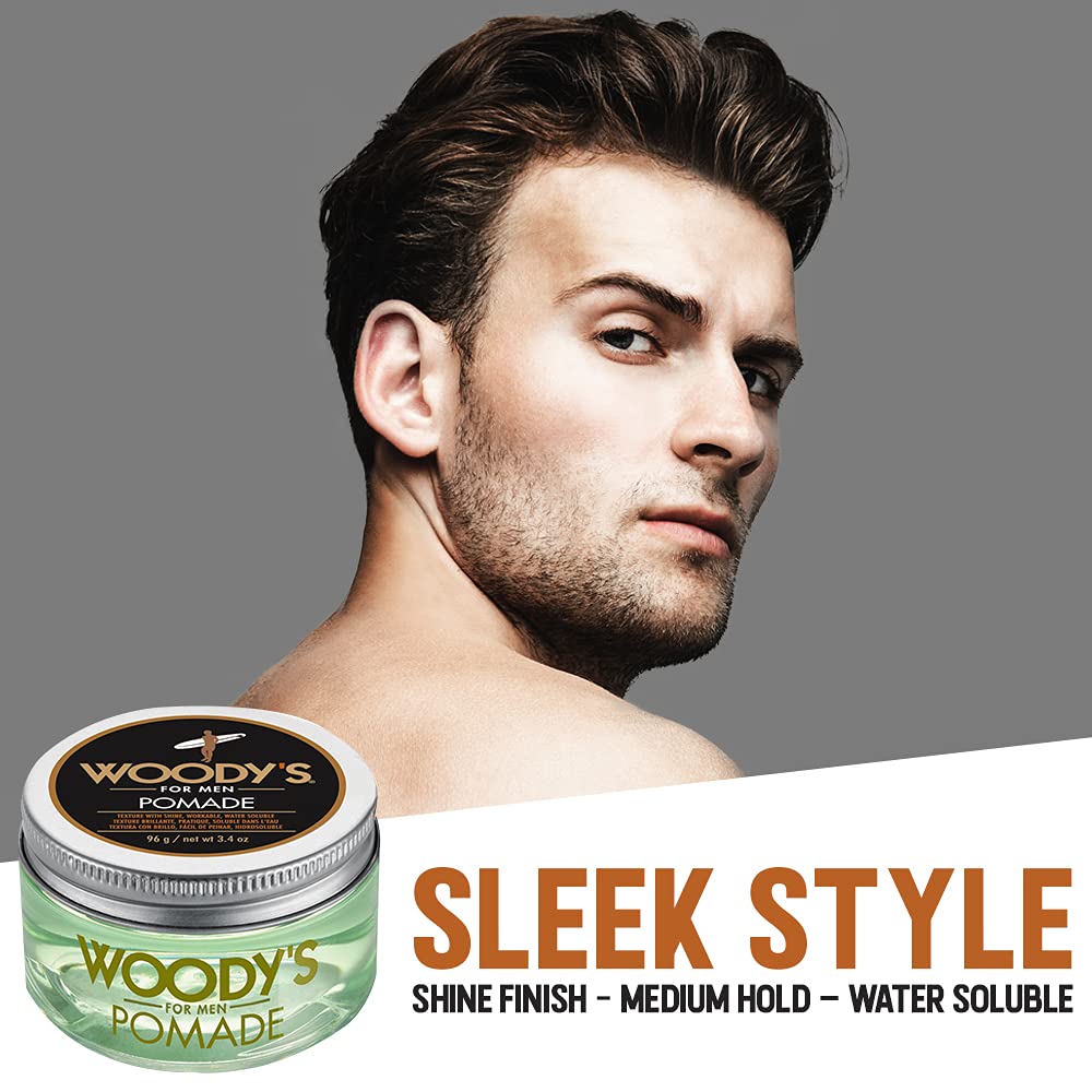 Foto 4 pulgar | Crema Para Peinar Pomade Wood's Pomade Para Hombres, 100 Ml - Venta Internacional.