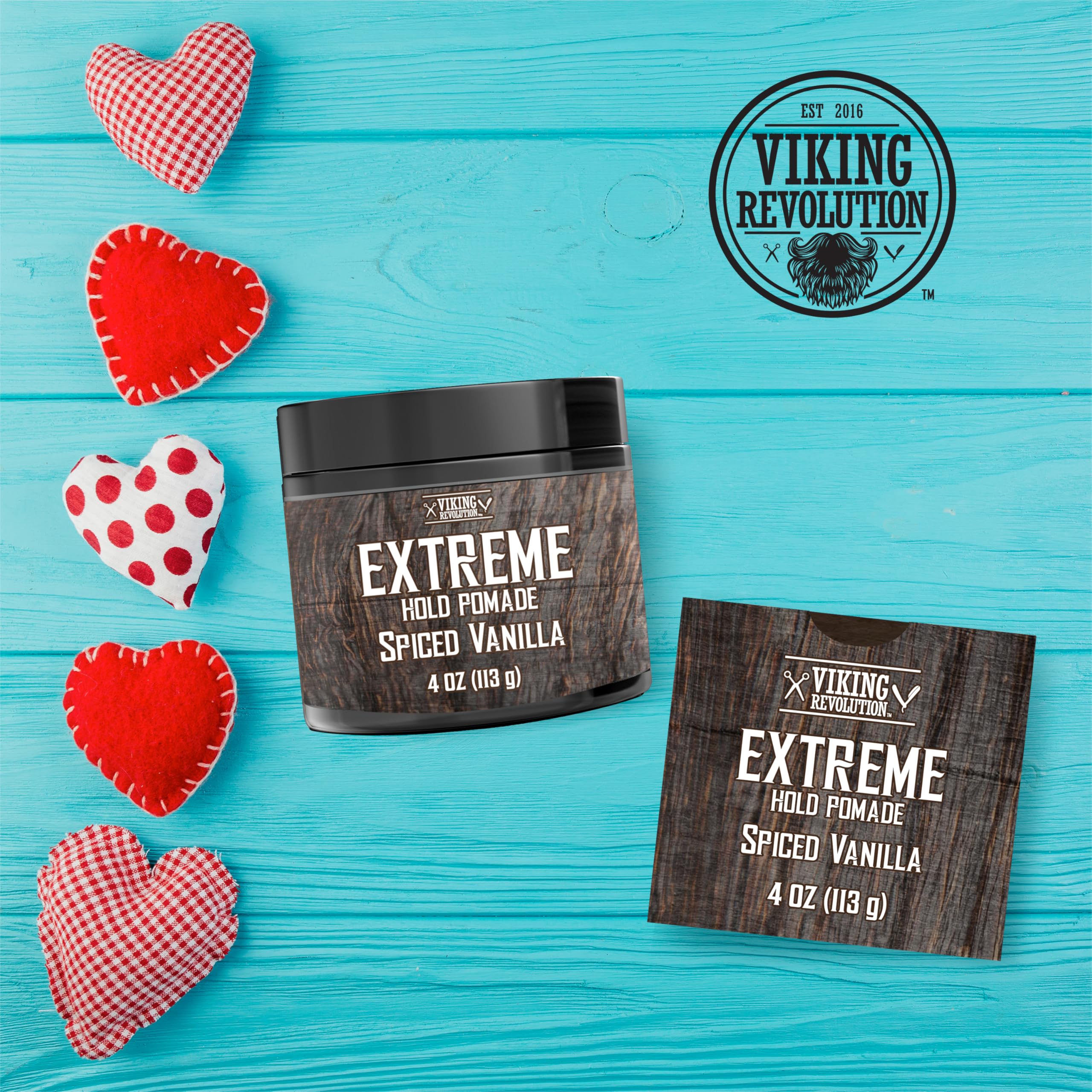 Foto 2 | Pomada Para El Cabello Viking Revolution Spiced Vanilla Extreme Hold - Venta Internacional.