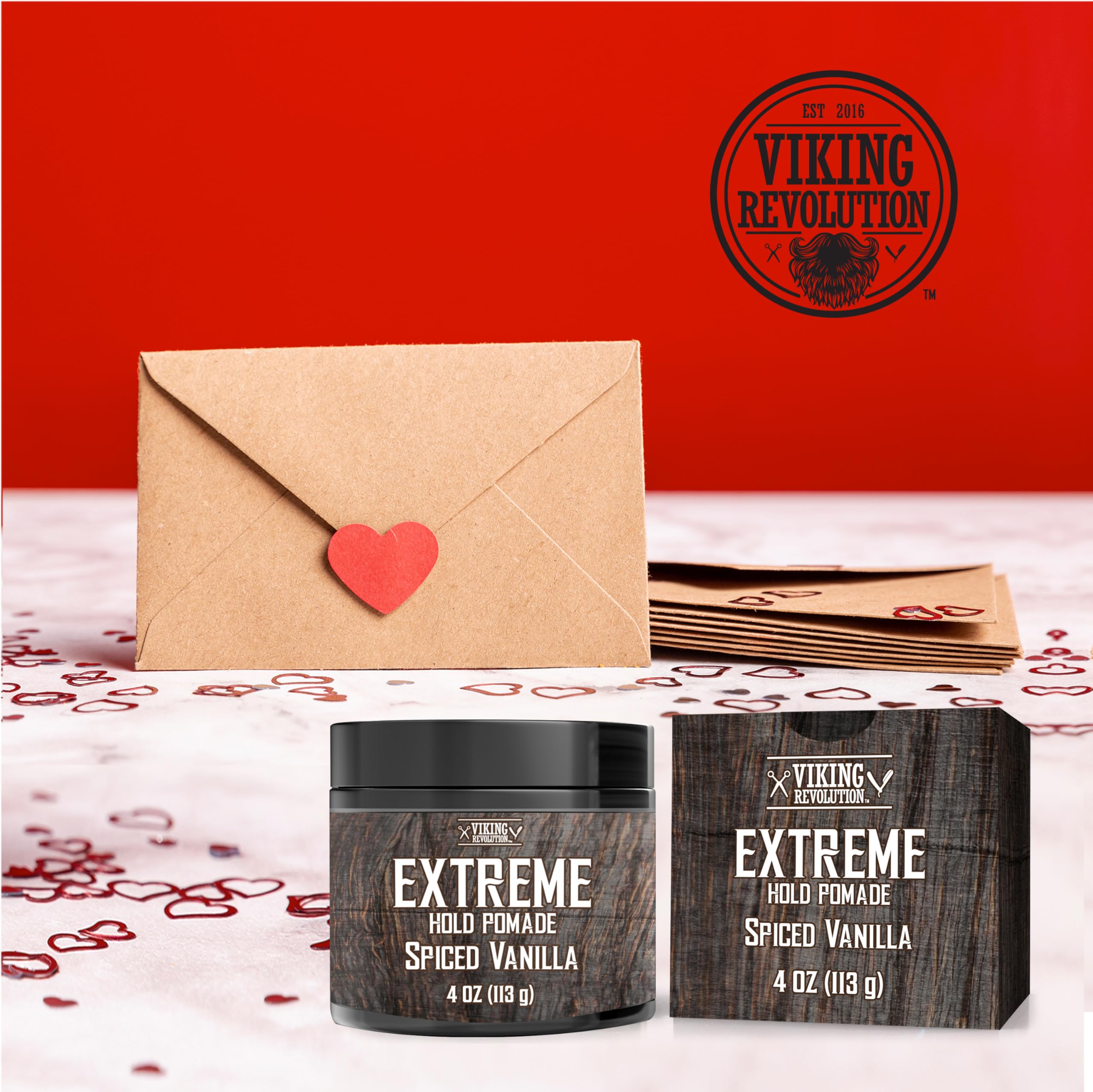 Foto 4 pulgar | Pomada Para El Cabello Viking Revolution Spiced Vanilla Extreme Hold - Venta Internacional.