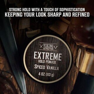 Foto 4 | Pomada Para El Cabello Viking Revolution Spiced Vanilla Extreme Hold - Venta Internacional.