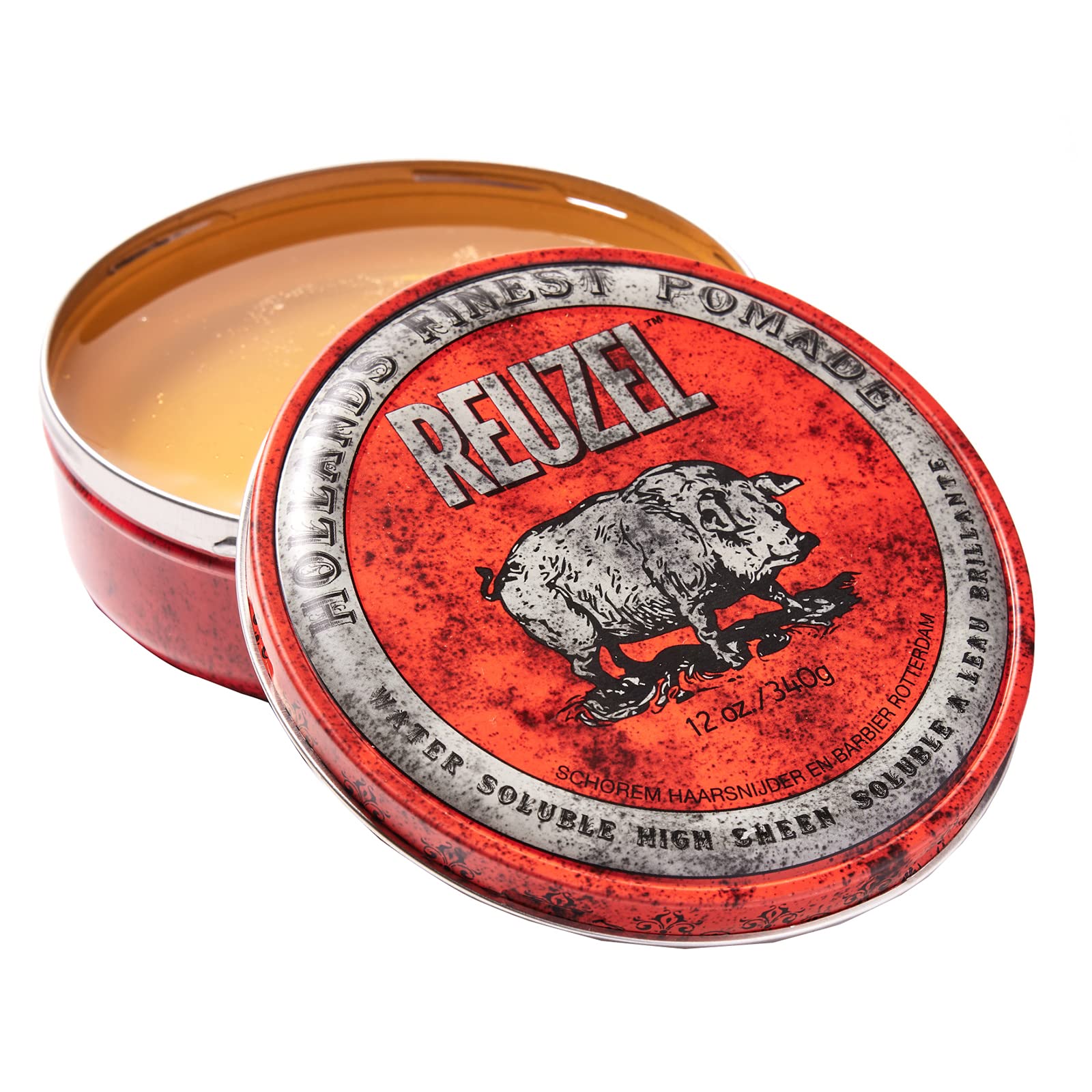 Pomade Reuzel Red Soluble En Agua De Alto Brillo Para Hombre - Venta Internacional.