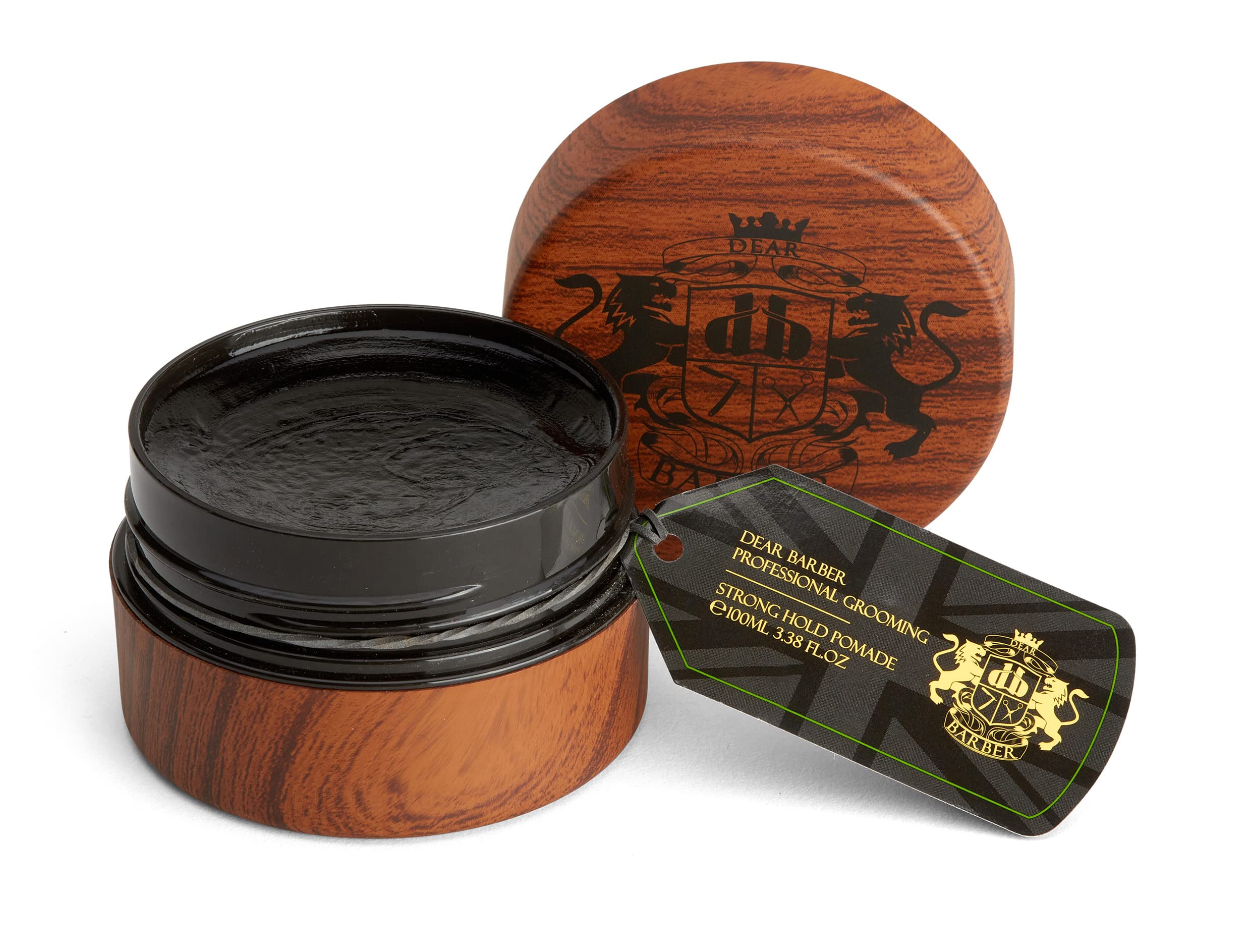 Foto 2 pulgar | Pomade Dear Barber Strong Hold High Shine, 100 Ml, Para Hombre - Venta Internacional.