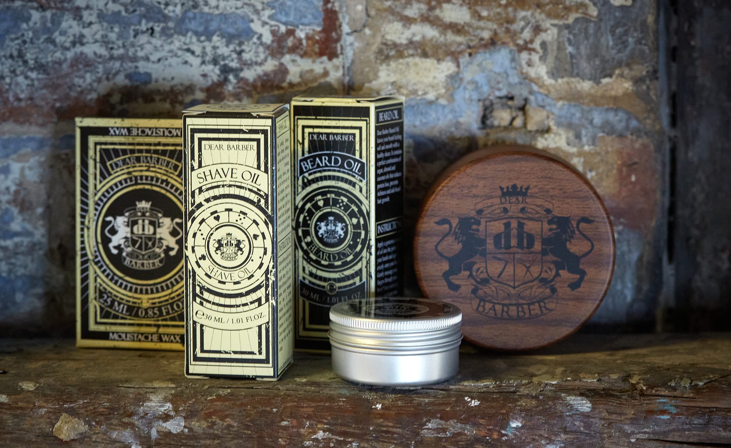 Foto 7 pulgar | Pomade Dear Barber Strong Hold High Shine, 100 Ml, Para Hombre - Venta Internacional.