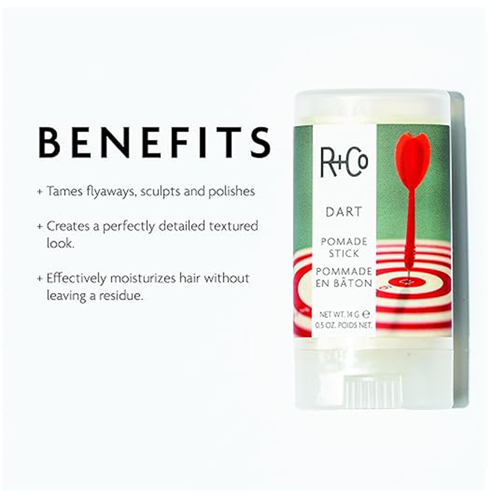 Foto 3 pulgar | Juego De Dardos Flyaways Sculpt Vegan Pomade Stick R+co, Paquete De 2 - Venta Internacional.
