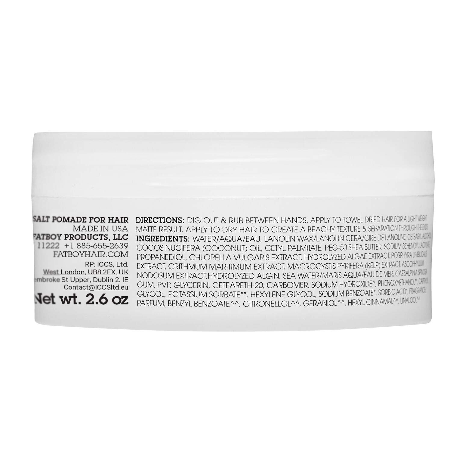 Foto 2 | Pomade Fatboy Hair Sal Marina Fijación Ligera 75 Ml - Venta Internacional