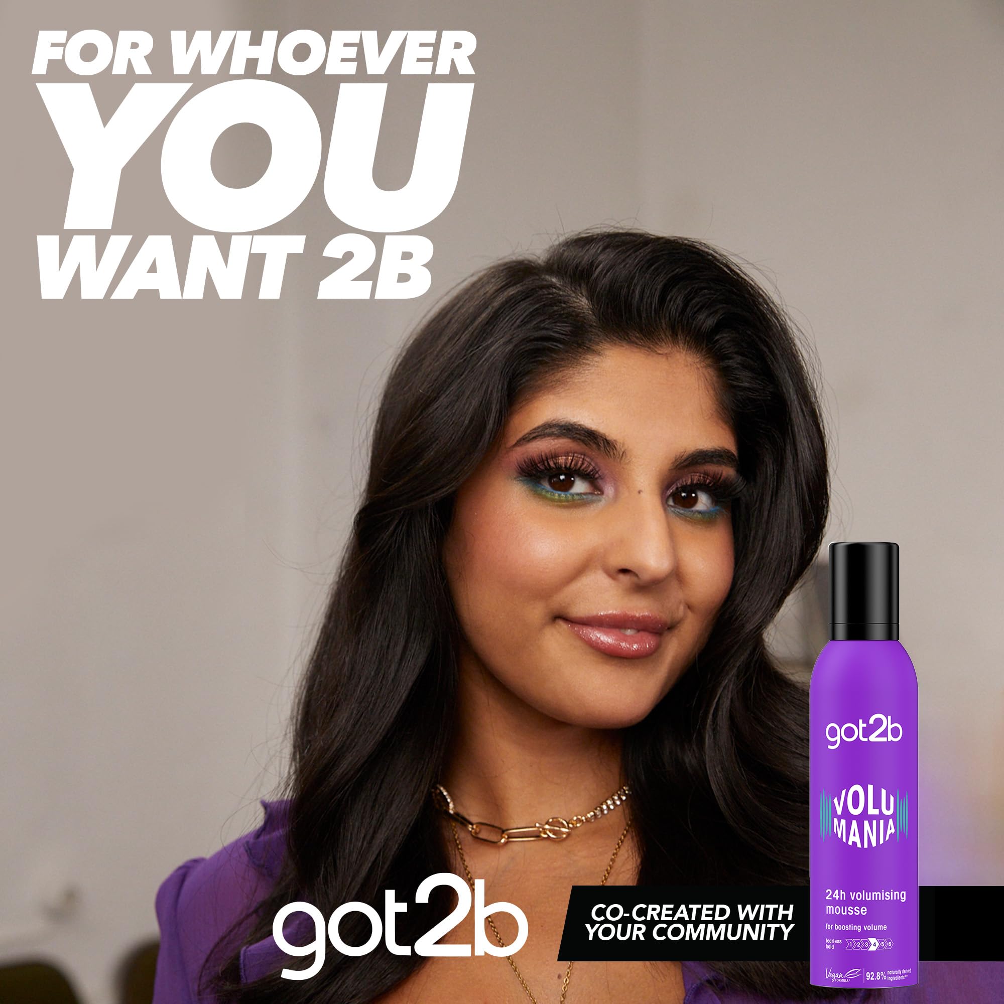 Foto 5 pulgar | Mousse Para El Cabello Got2b Volumaniac Bodifying 236 Ml (paquete De 1) - Venta Internacional.