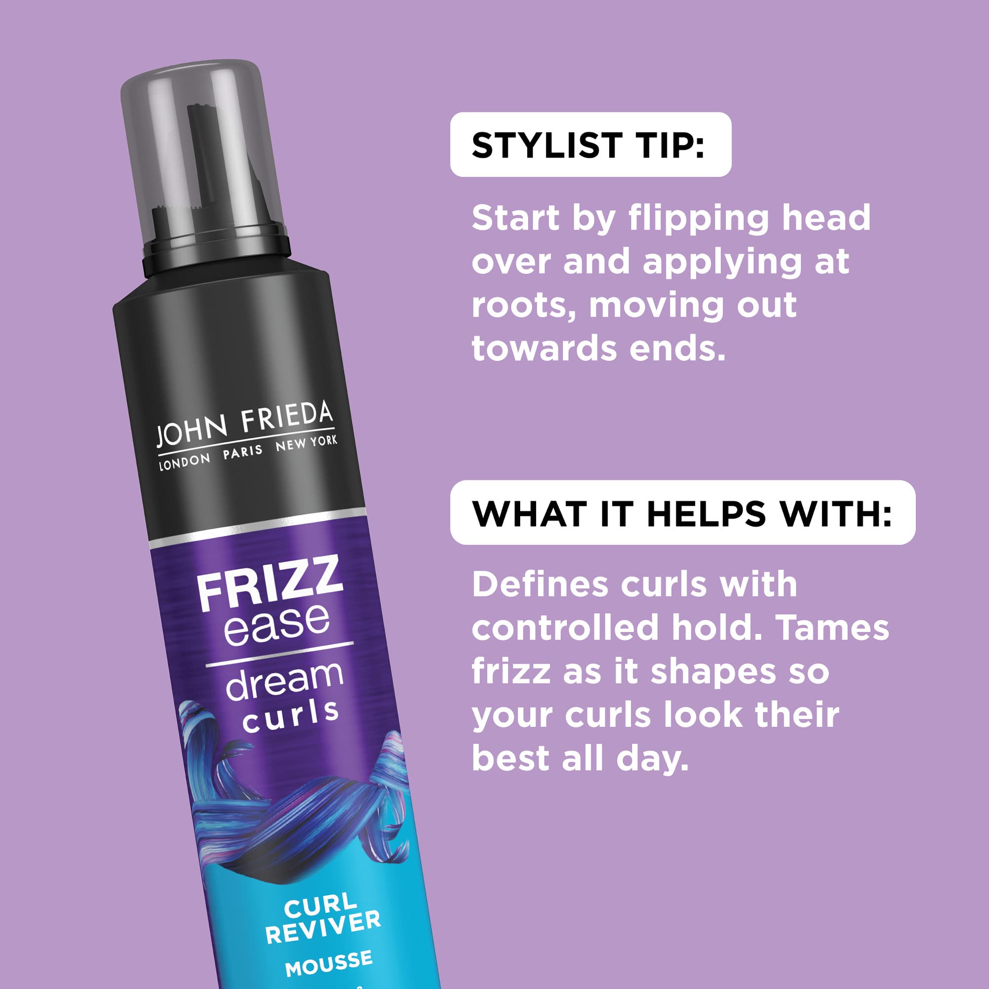 Foto 4 pulgar | Mousse John Frieda Frizz Ease, Revitalizador Para Cabello Rizado, 200 Ml, 2 Unidades - Venta Internacional.