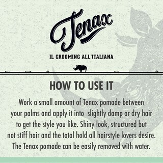 Foto 4 | Pomada Tenax Soluble En Agua, Fijación Extrafuerte, 130 Ml - Venta Internacional.