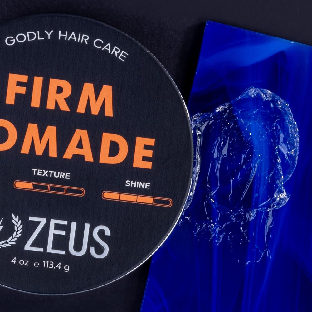 Foto 5 pulgar | Pomade Zeus, Brillo Natural Y Fijación Firme A Base De Agua, 120 Ml - Venta Internacional.