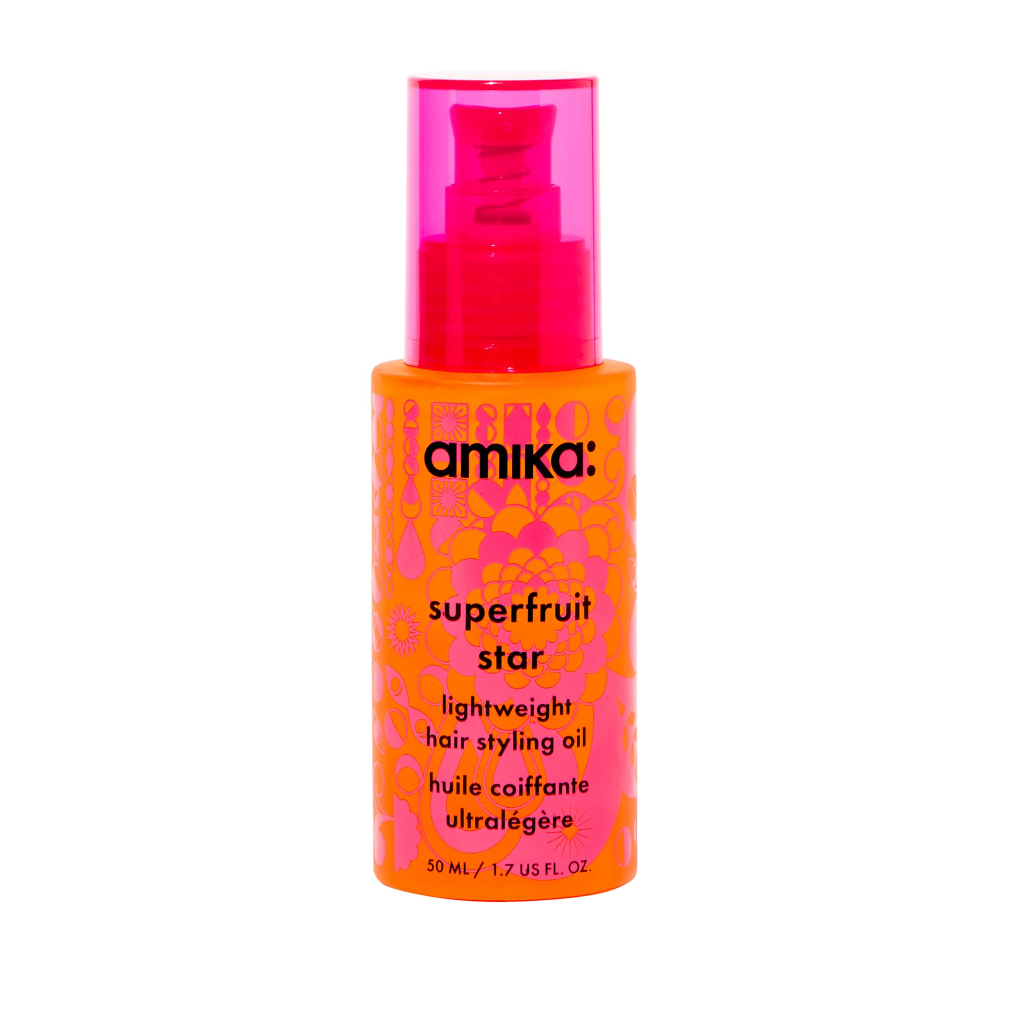 Aceite Para Peinar Amika Superfruit Star Lightweight - Venta Internacional.
