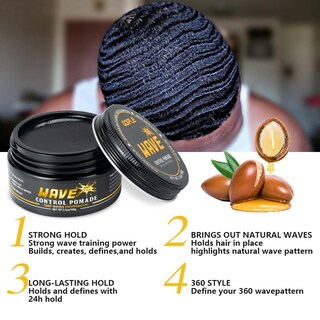 Foto 2 | Set de Cera para Peinar Wave Pomade - Venta Internacional