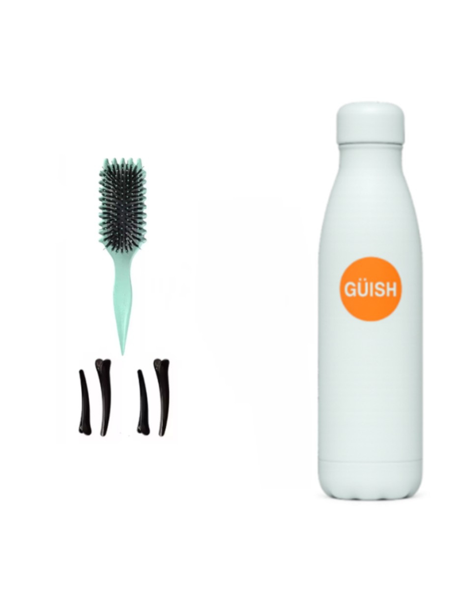 Foto 2 pulgar | Cepillo para Cabello Rizado + Termo Güish