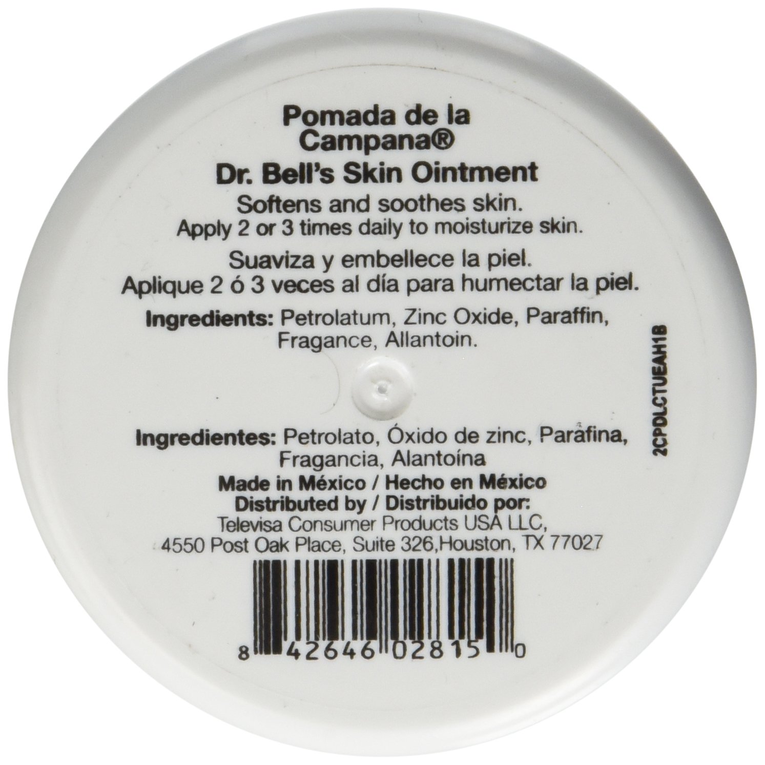 Foto 3 pulgar | Pomade Dr. Bells Pomada De La Campana Para Piel Seca Y Melasma, 75 Ml - Venta Internacional.