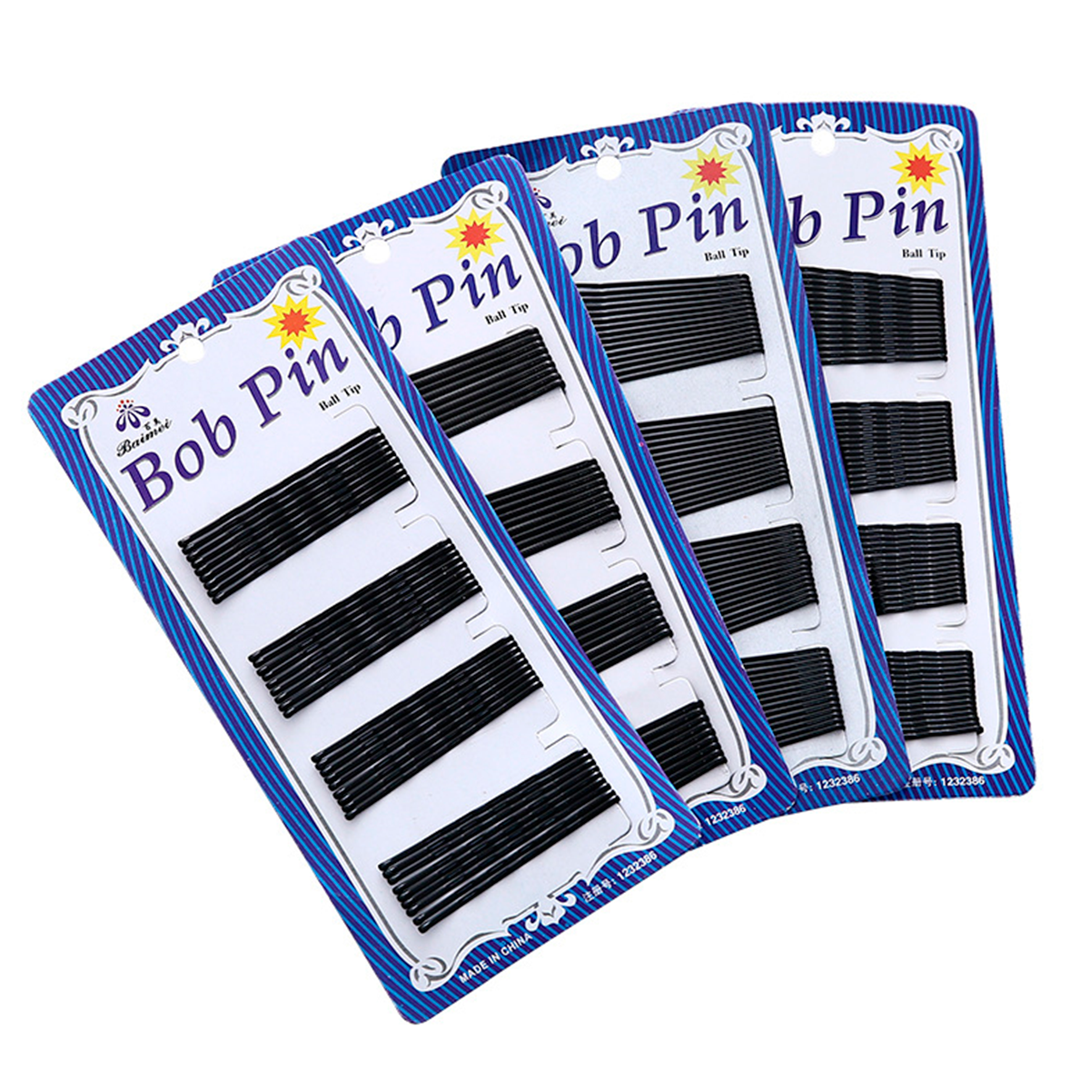Foto 2 pulgar | Pasadores Cabello Bobby Pin Negros 500 Piezas