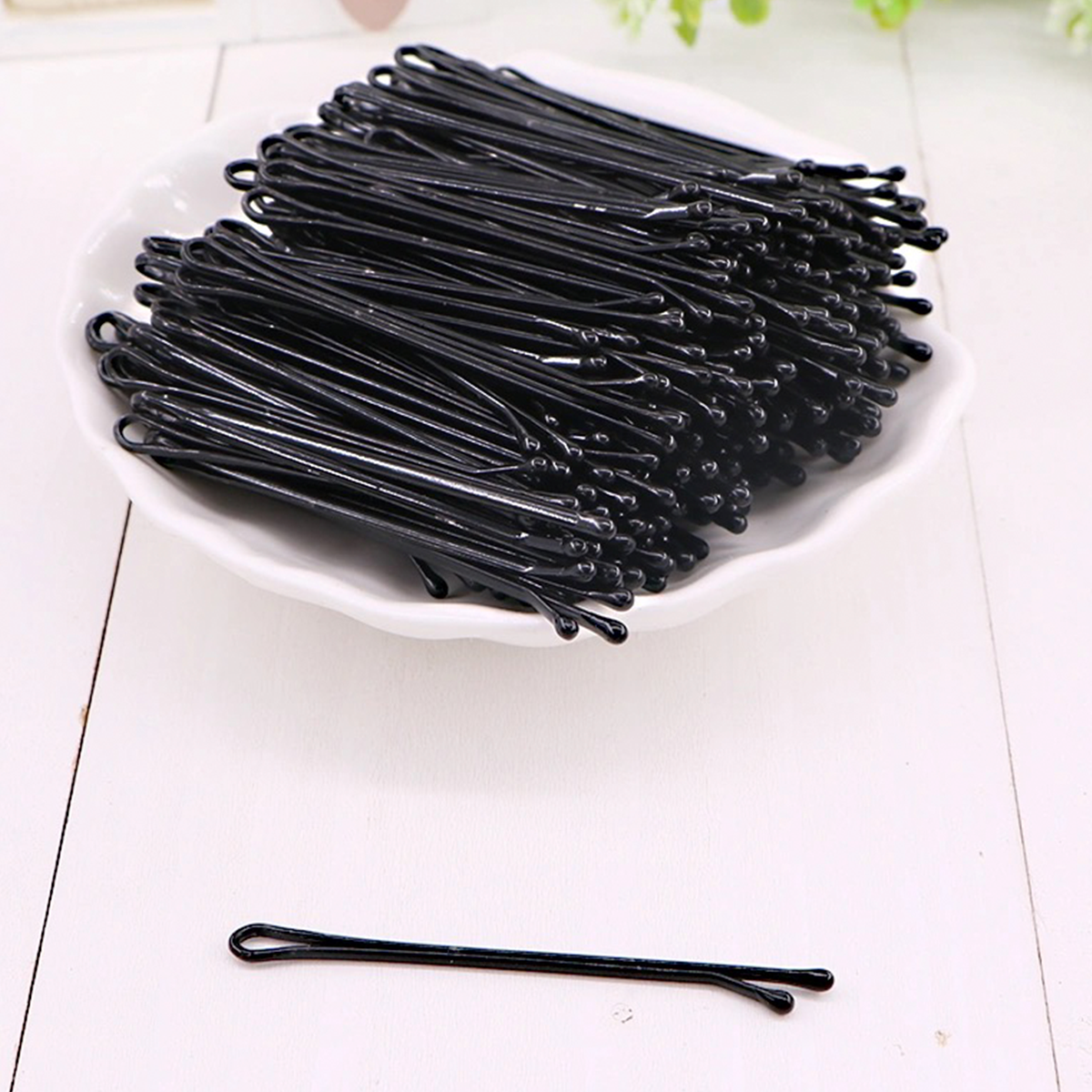 Foto 5 pulgar | Pasadores Cabello Bobby Pin Negros 500 Piezas