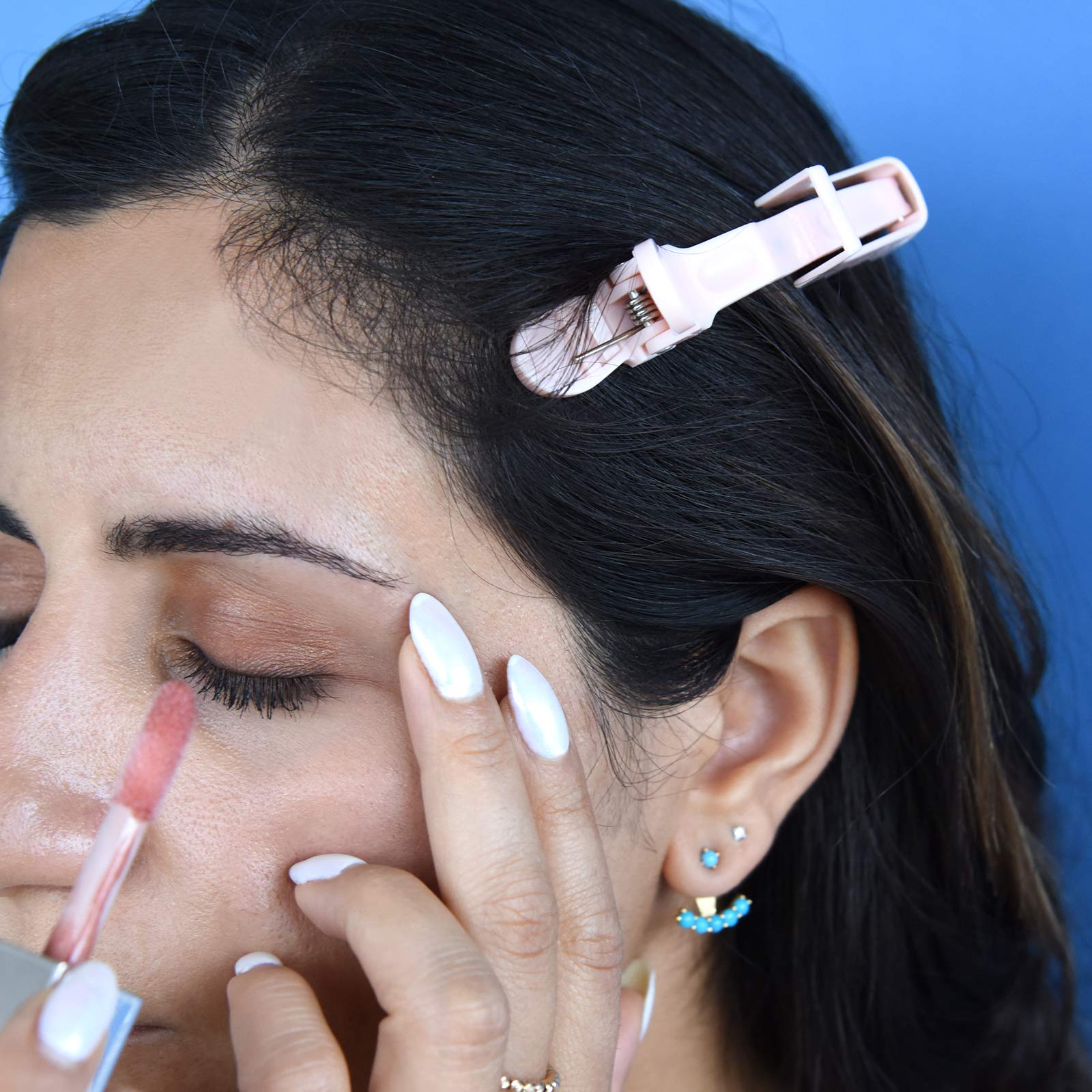 Foto 6 pulgar | Pinzas Para El Cabello Framar Pastel Alligator, Paquete De 10 Unidades, Calidad Salón - Venta Internacional.
