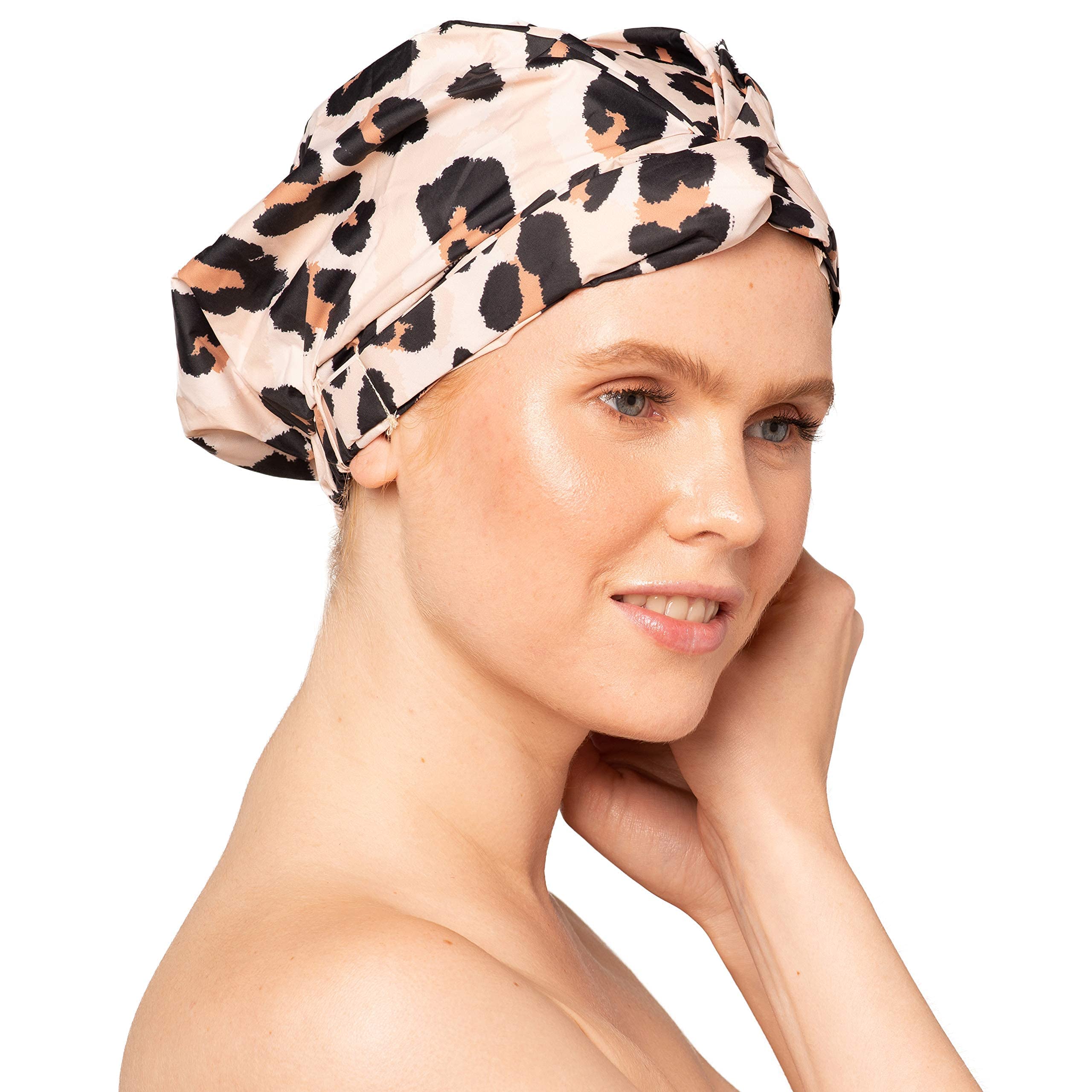 Foto 8 pulgar | Gorro De Ducha Kitsch Luxury, Impermeable Y Reutilizable Para Mujer - Venta Internacional.